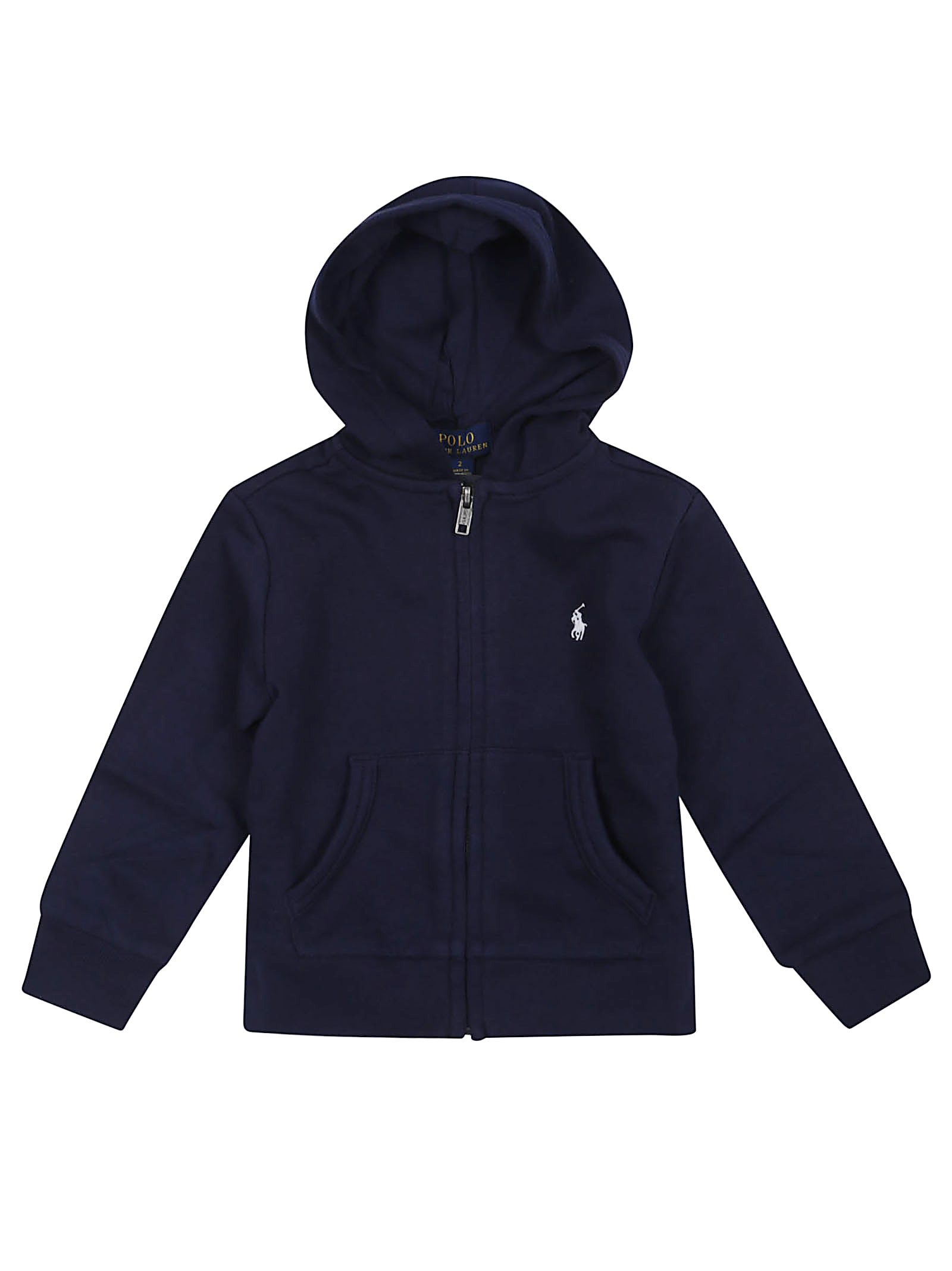 Ralph Lauren Ls Fz Hood-knit Shirts-sweatshirt