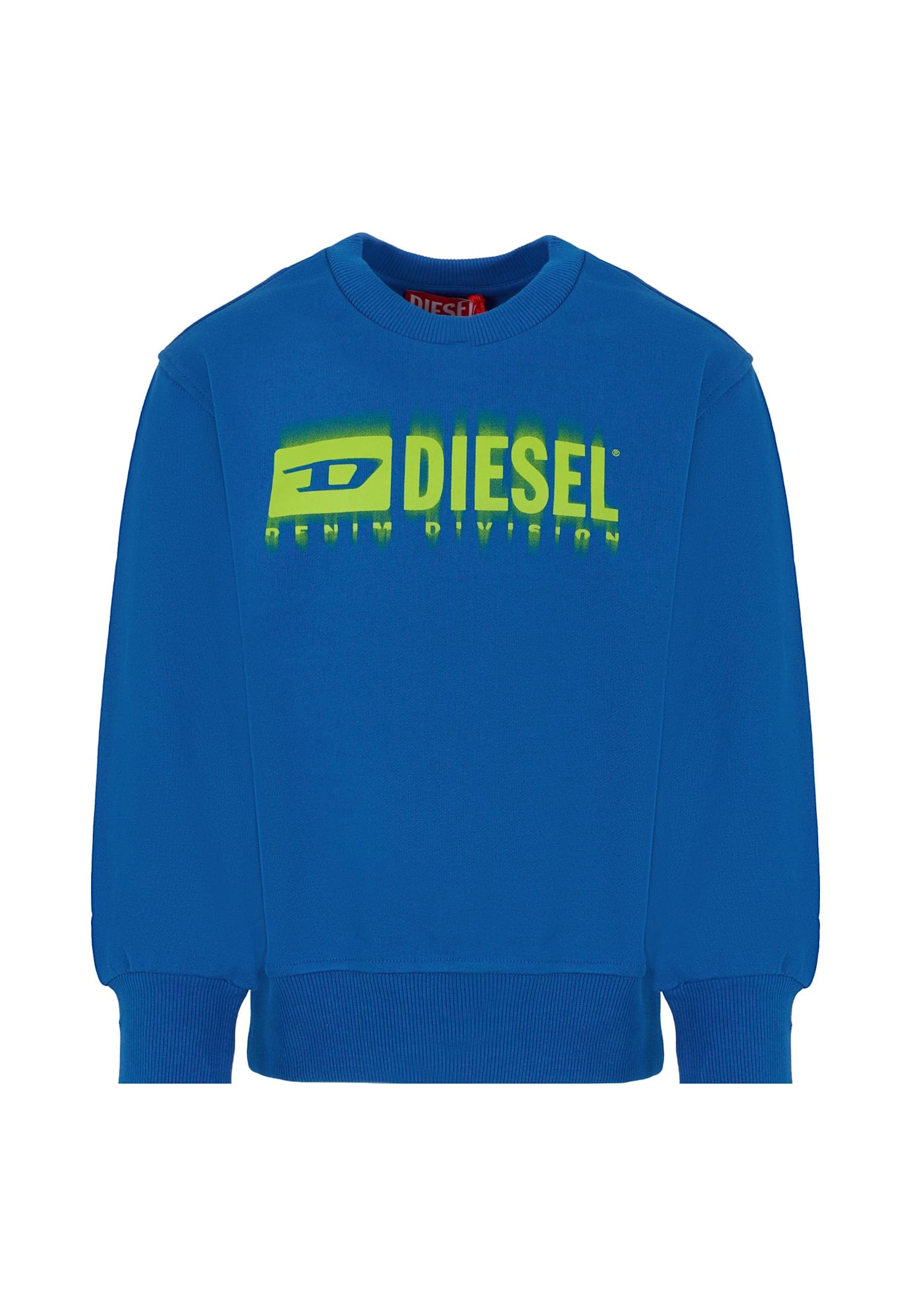 Diesel Light Blue Sweatshirt For Boy With Logo