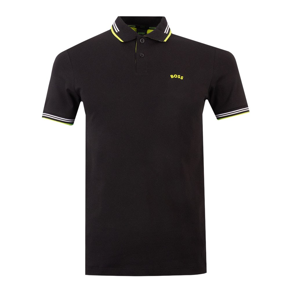 Athleisure Paul Curved Slim Fit Polo Shirt