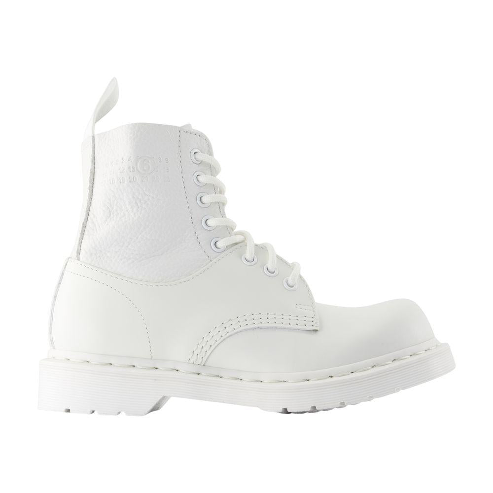 Mm6 Maison Margiela 1460 8-Eye No Steel Toe Ankle Boots