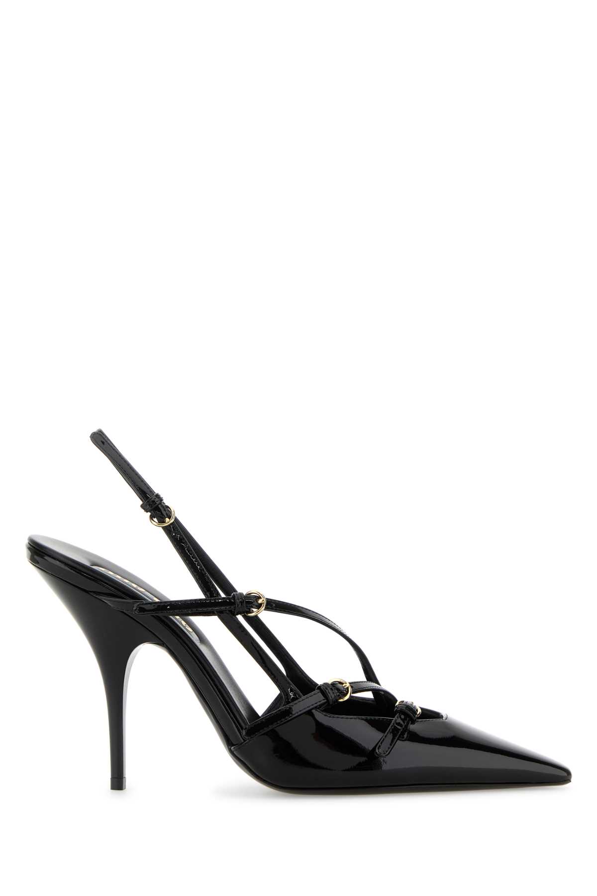 Miu Miu Black Leather Pumps