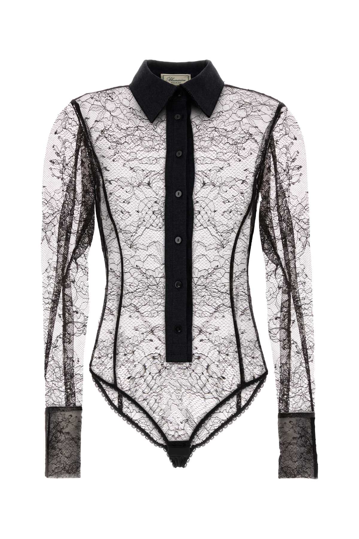 Blumarine Black Lace Bodysuit