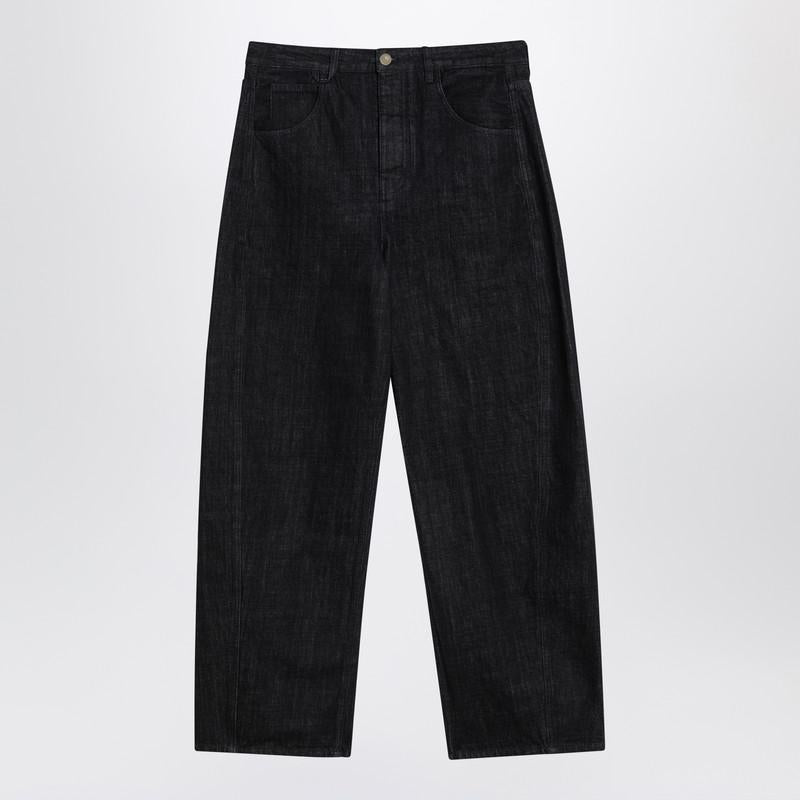 Jacquemus Navy Loose Fitting Jeans