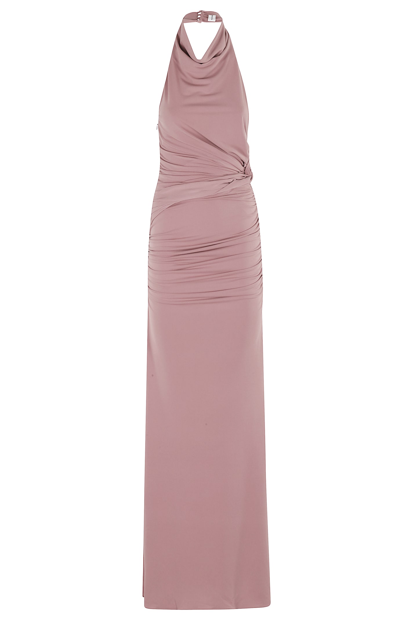 The Andamane Stella Maxi Turtleneck Open Back Maxi Dress