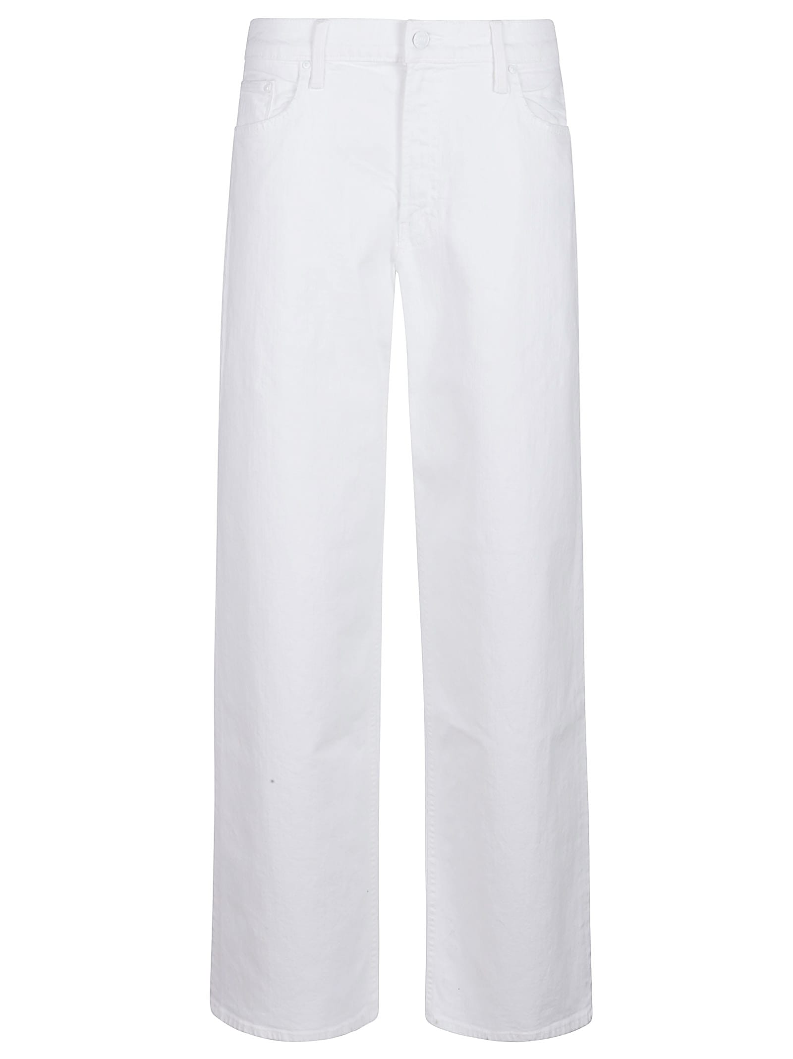 Mother The Spinner Zip Sneak Jeans