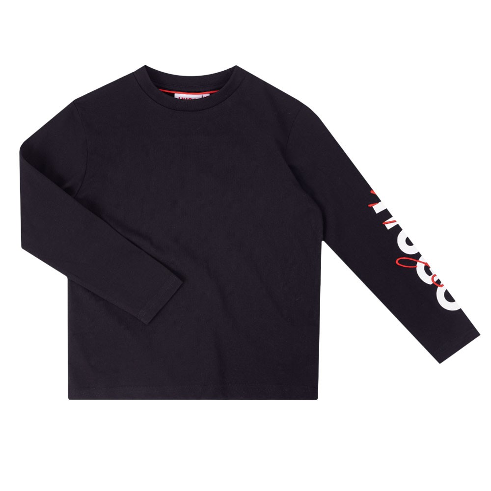 Long Sleeve Printed Logo T-Shirt