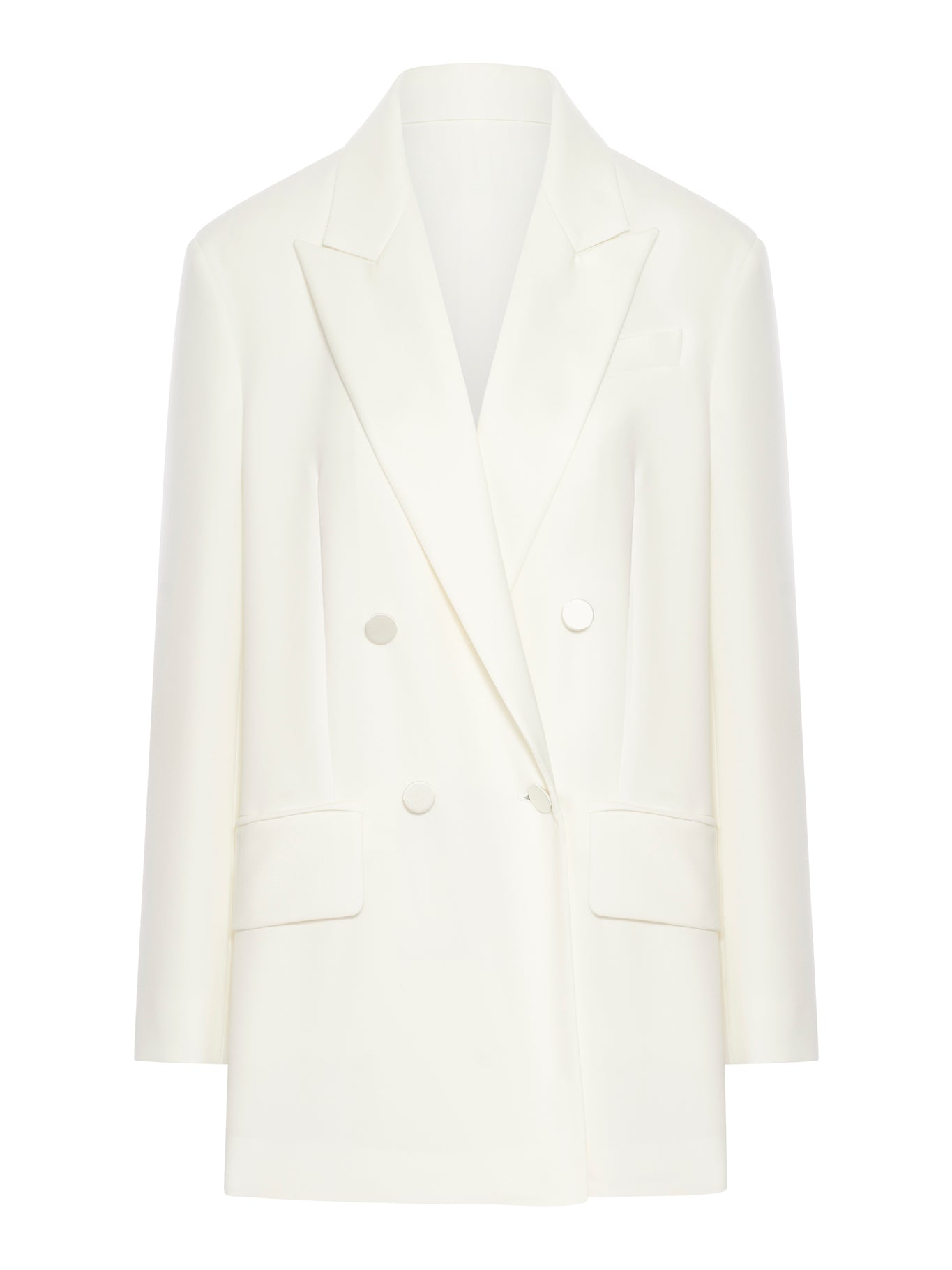 双排扣卡迪面料西装外套 - Maxmara Pianoforte - 女士
