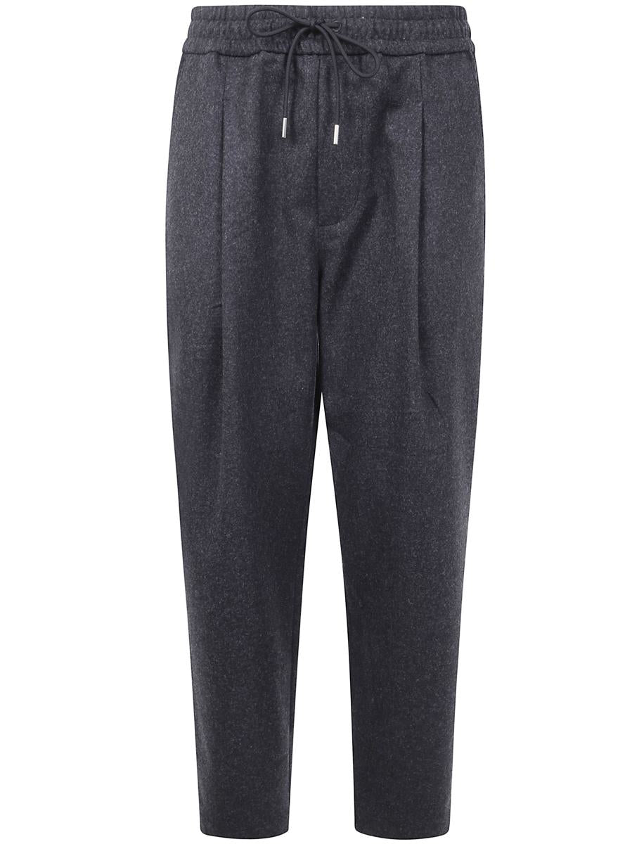 Drôle De Monsieur "Le Pantalon Cropped Flanelle" Trousers Clothing