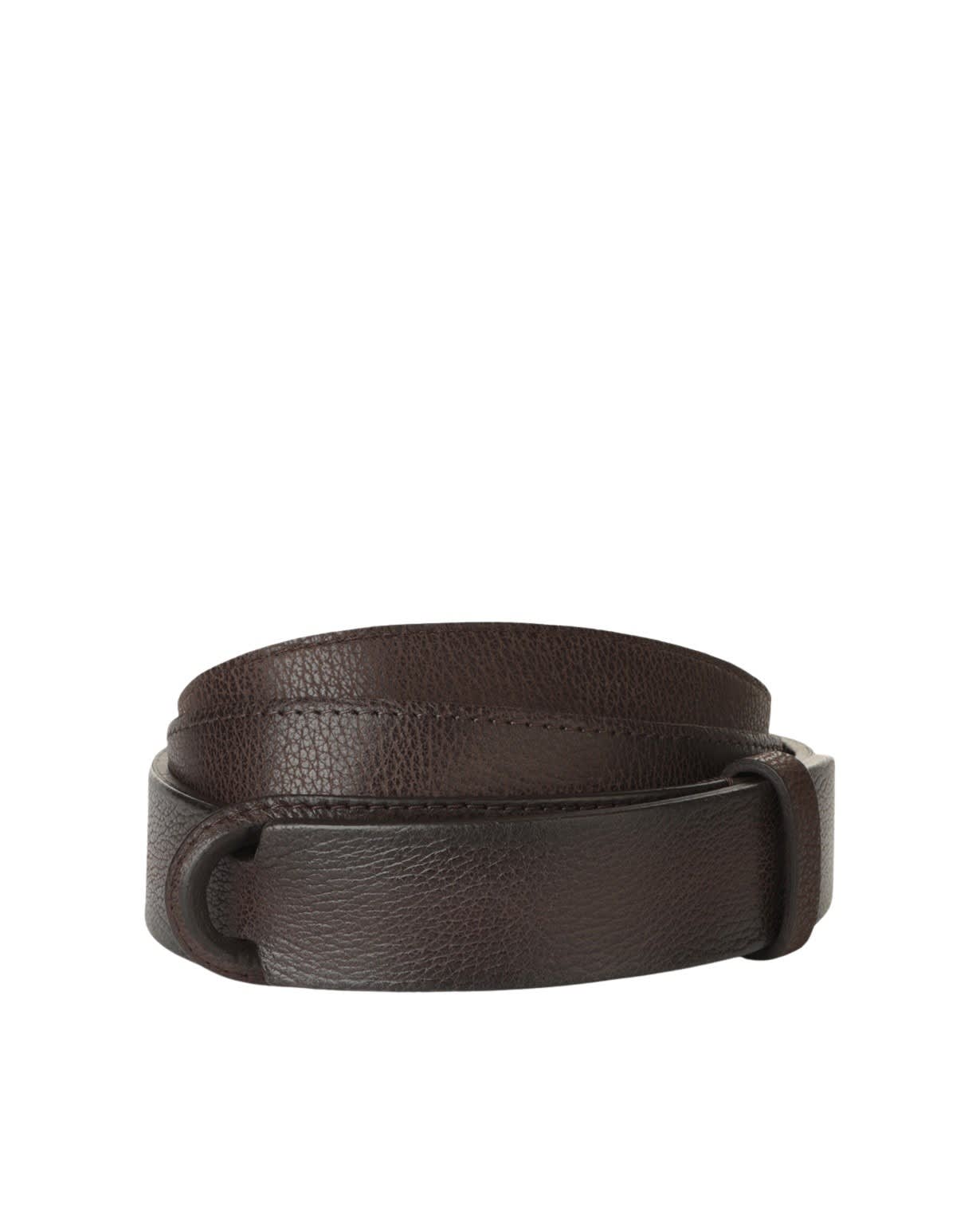 Orciani Chevrette Leather Nobuckle