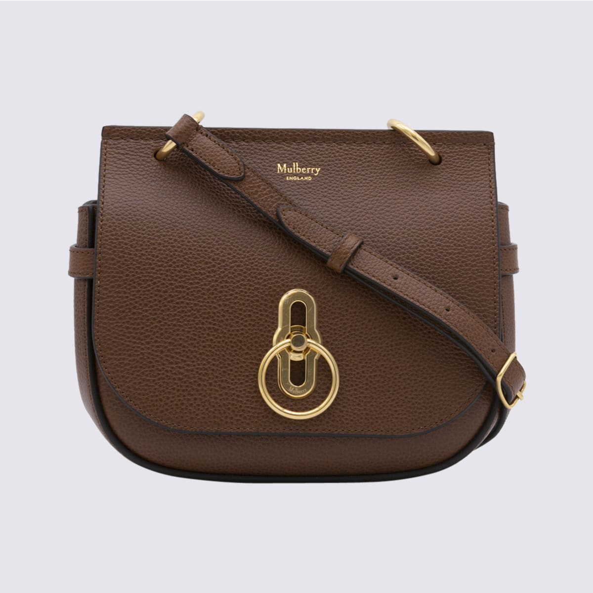 Mulberry Oak Leather Amberley Satchel Bag