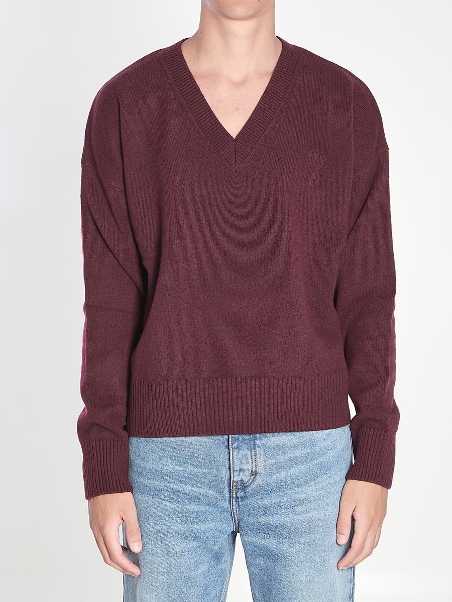 AMI Paris De Coeur Pullover