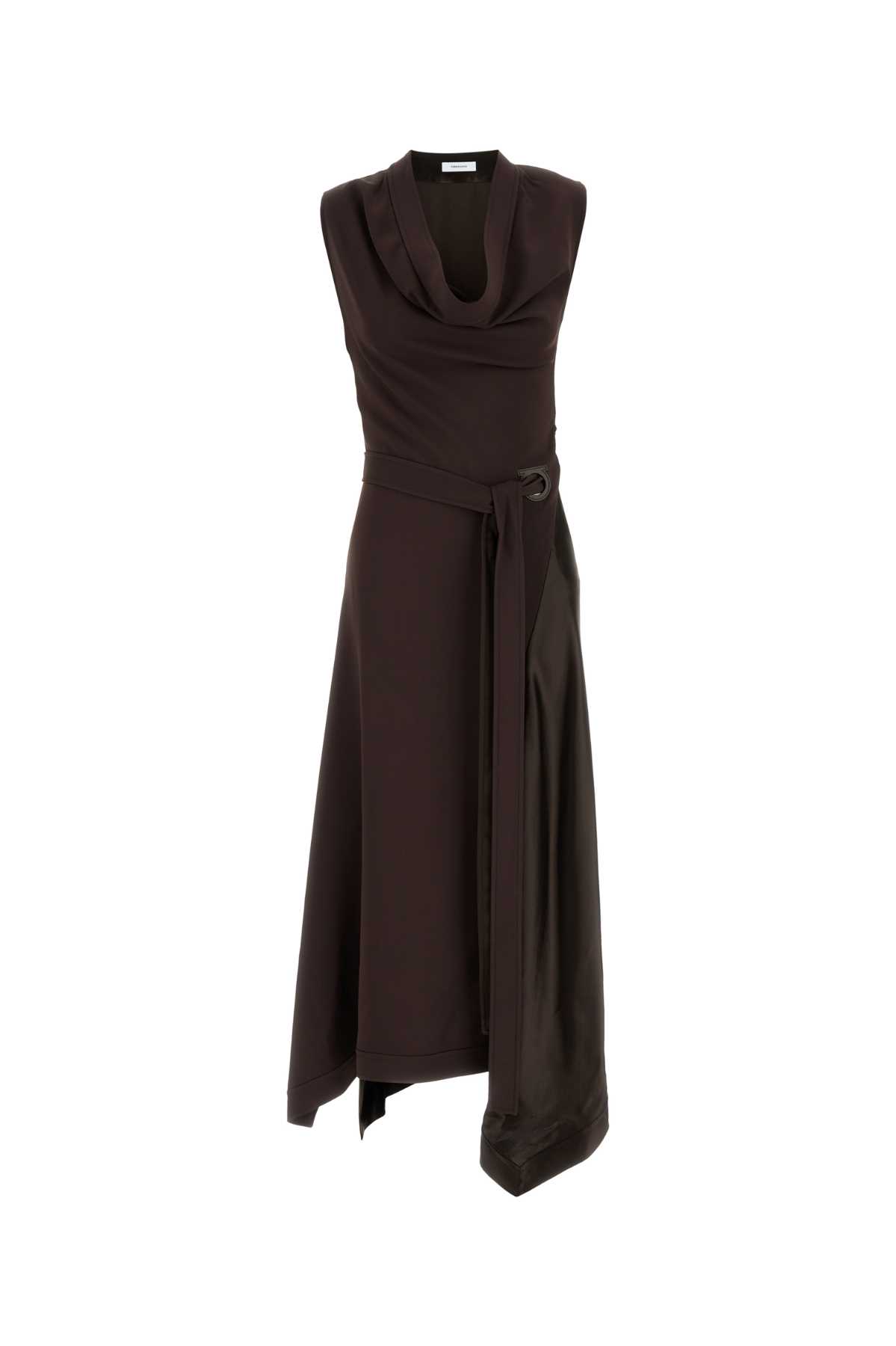 Ferragamo Chocolate Cady Dress