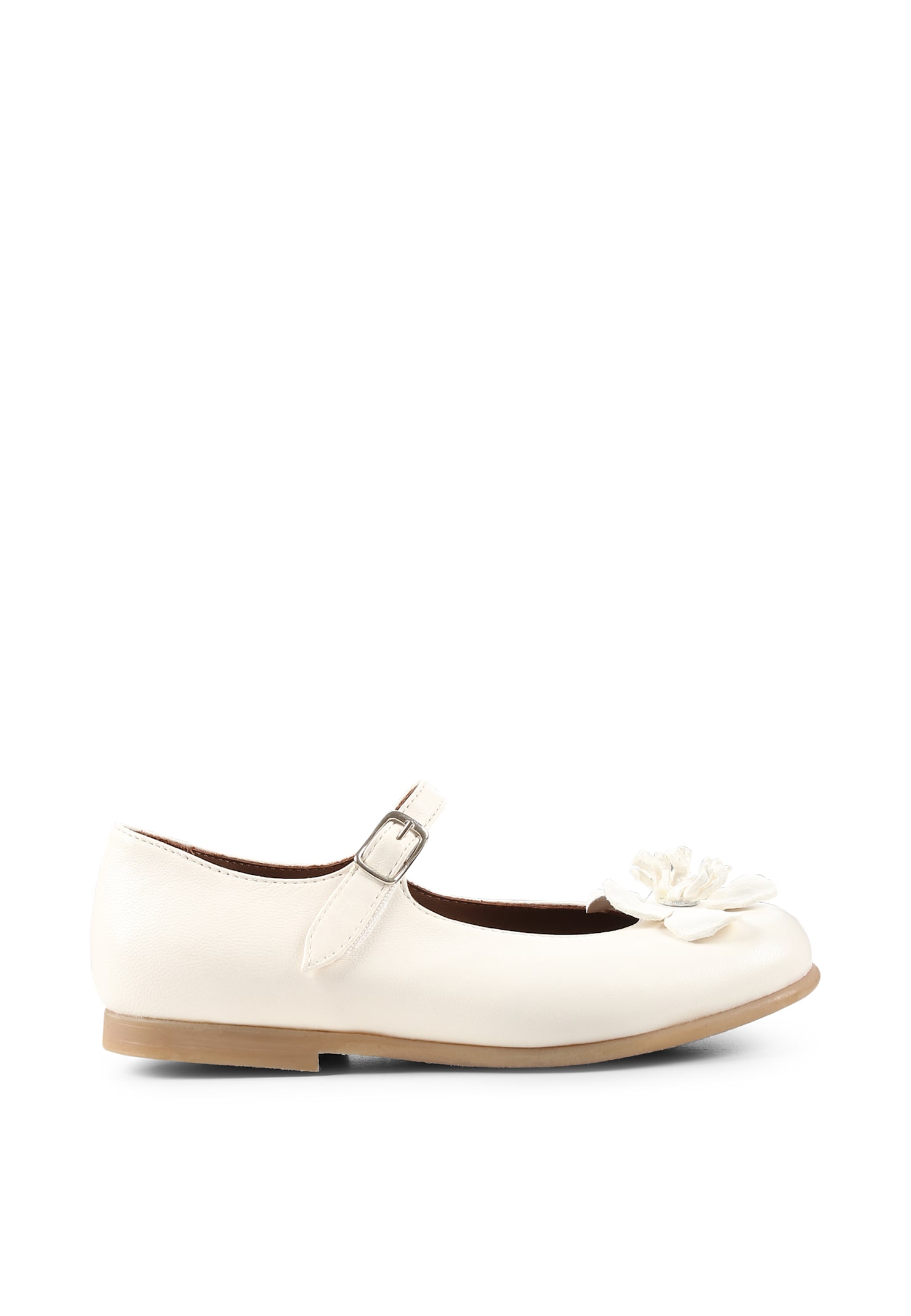 Pèpè Ivory Ballet Flat For Girl