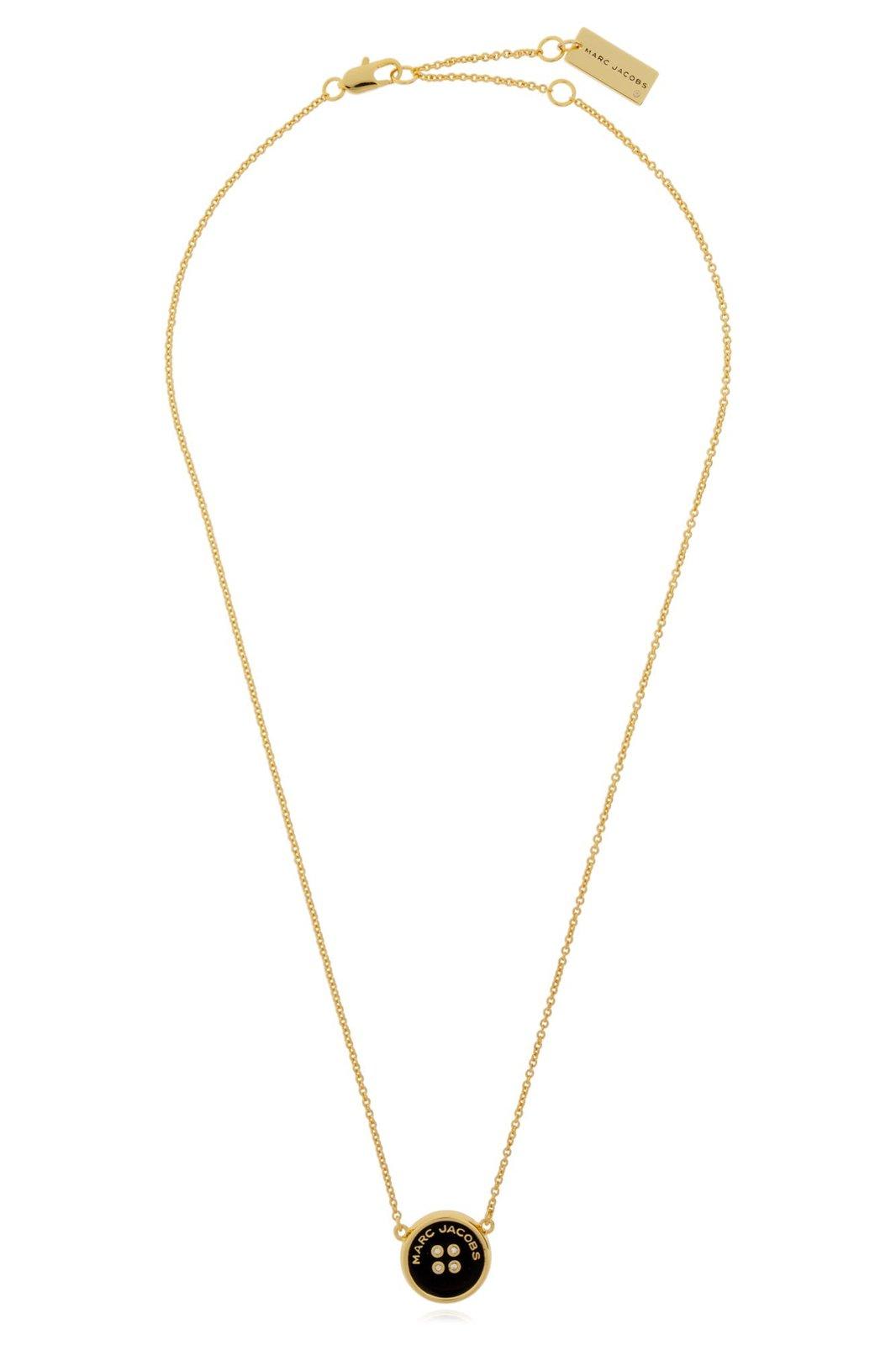 Marc Jacobs The Button Embellished Necklace