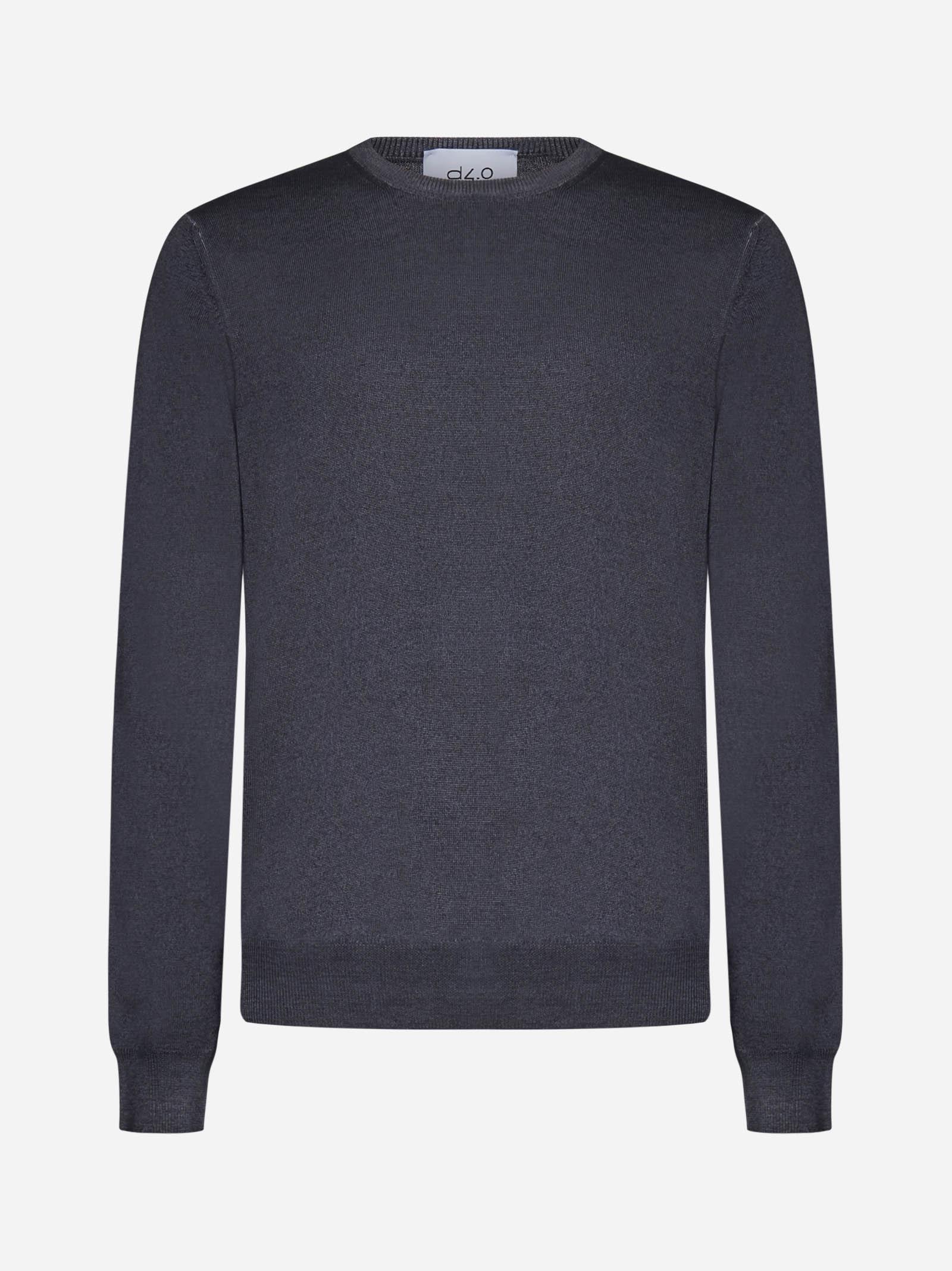 Gran Sasso Crew Neck Wool Sweater