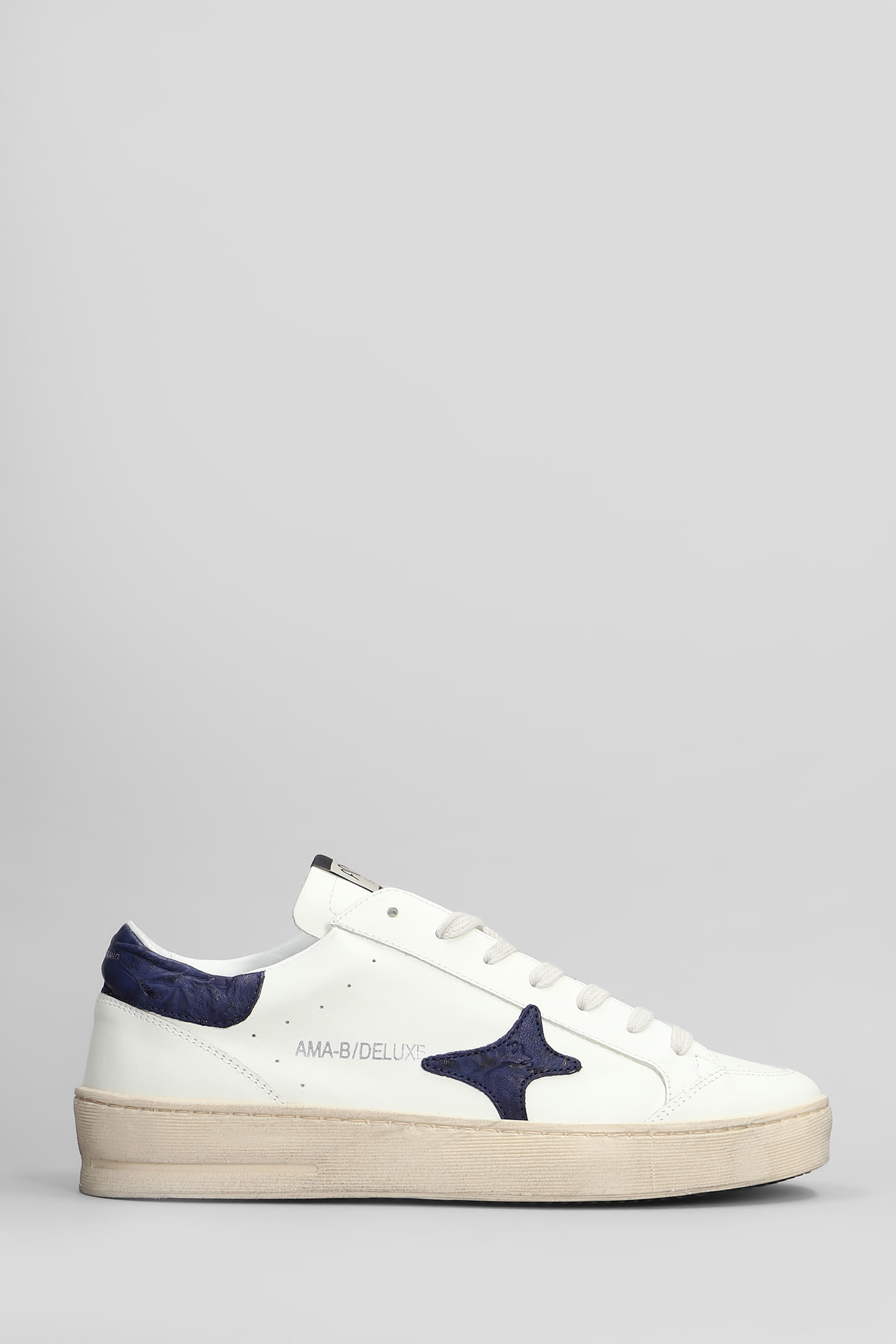 AMA-BRAND Sneakers In White Leather