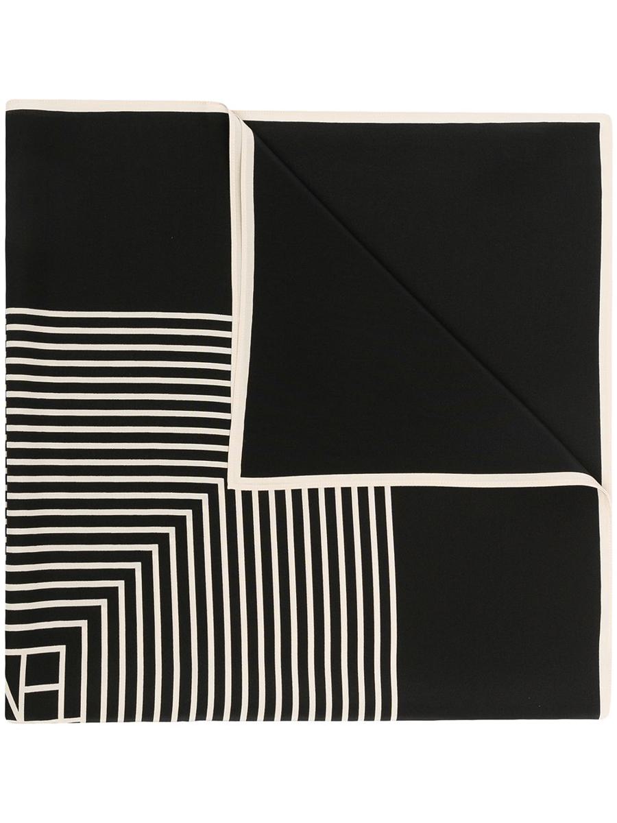 TOTEME Monogram Silk Scarf