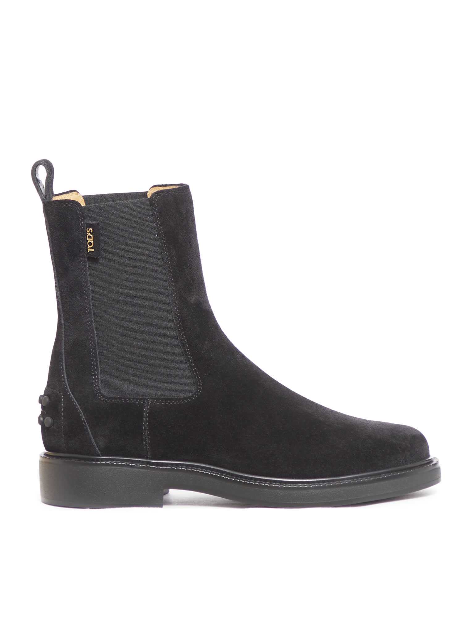 Tod's Suede Leather Ankle Boot