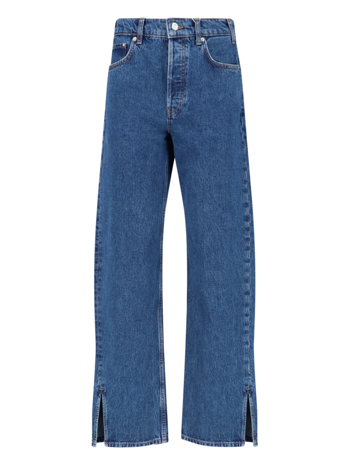Anine Bing "Roy" Straight Jeans