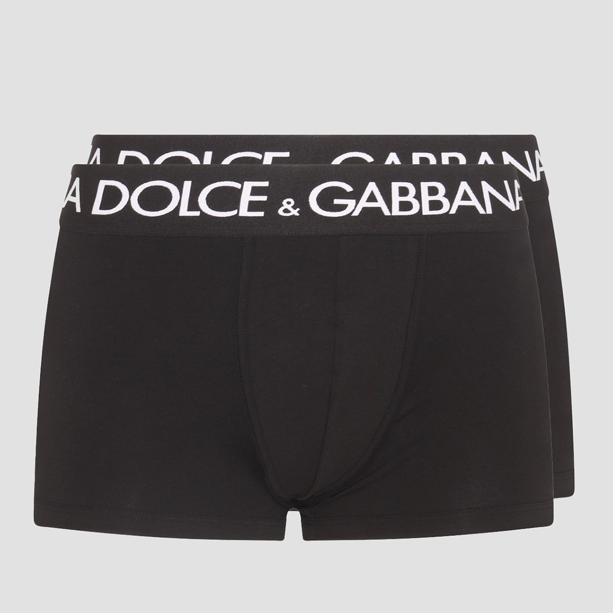 Dolce & Gabbana Black Cotton Boxers