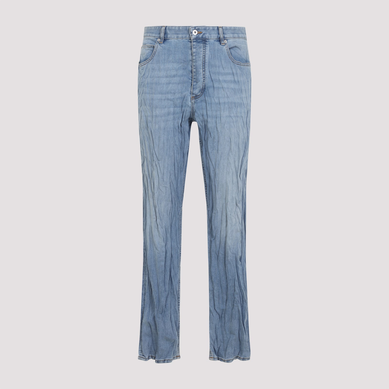 Bottega Veneta Crushed Denim Pants