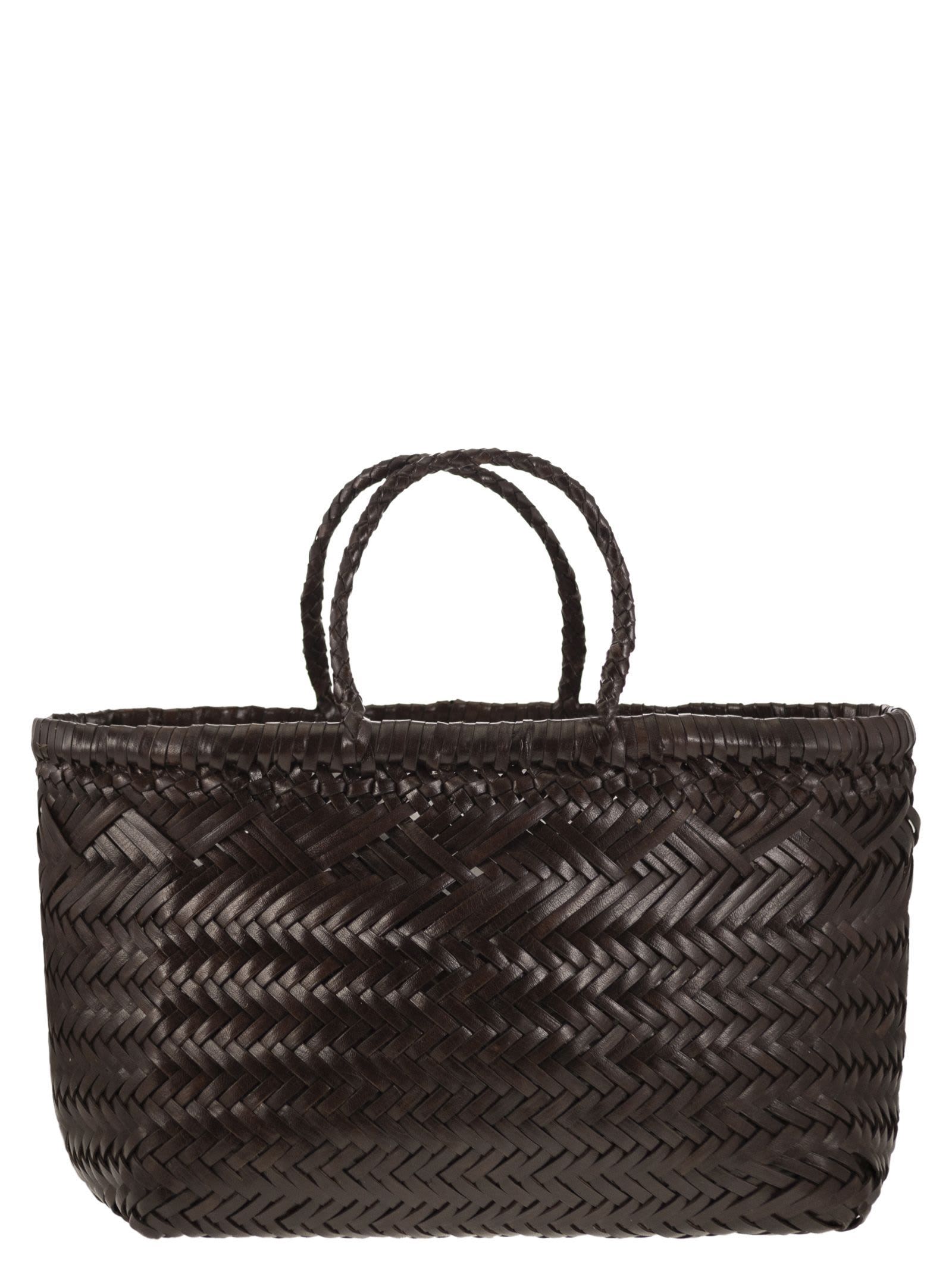 Dragon Diffusion Triple Jump Small - Woven Leather Bag