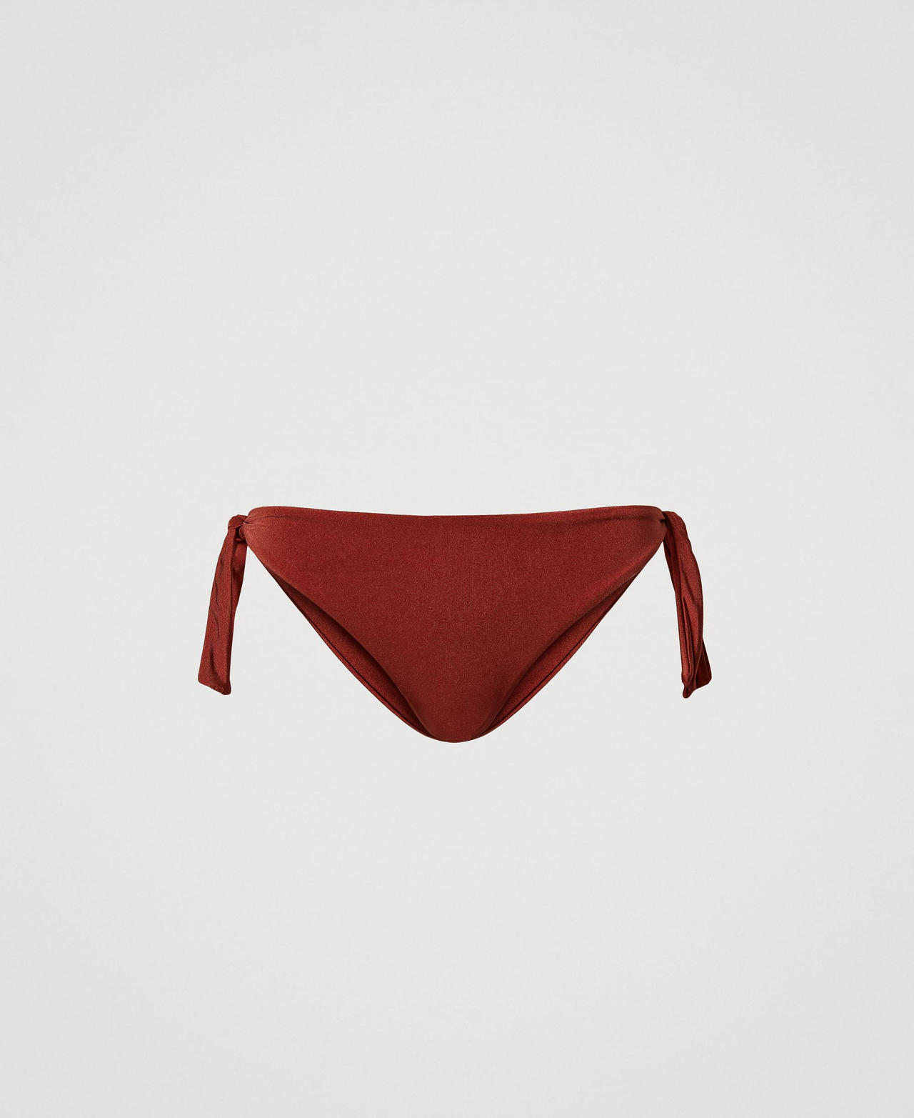 Twinset Plage - Tanga de bain avec nauds, Canyon Land, Taille: II