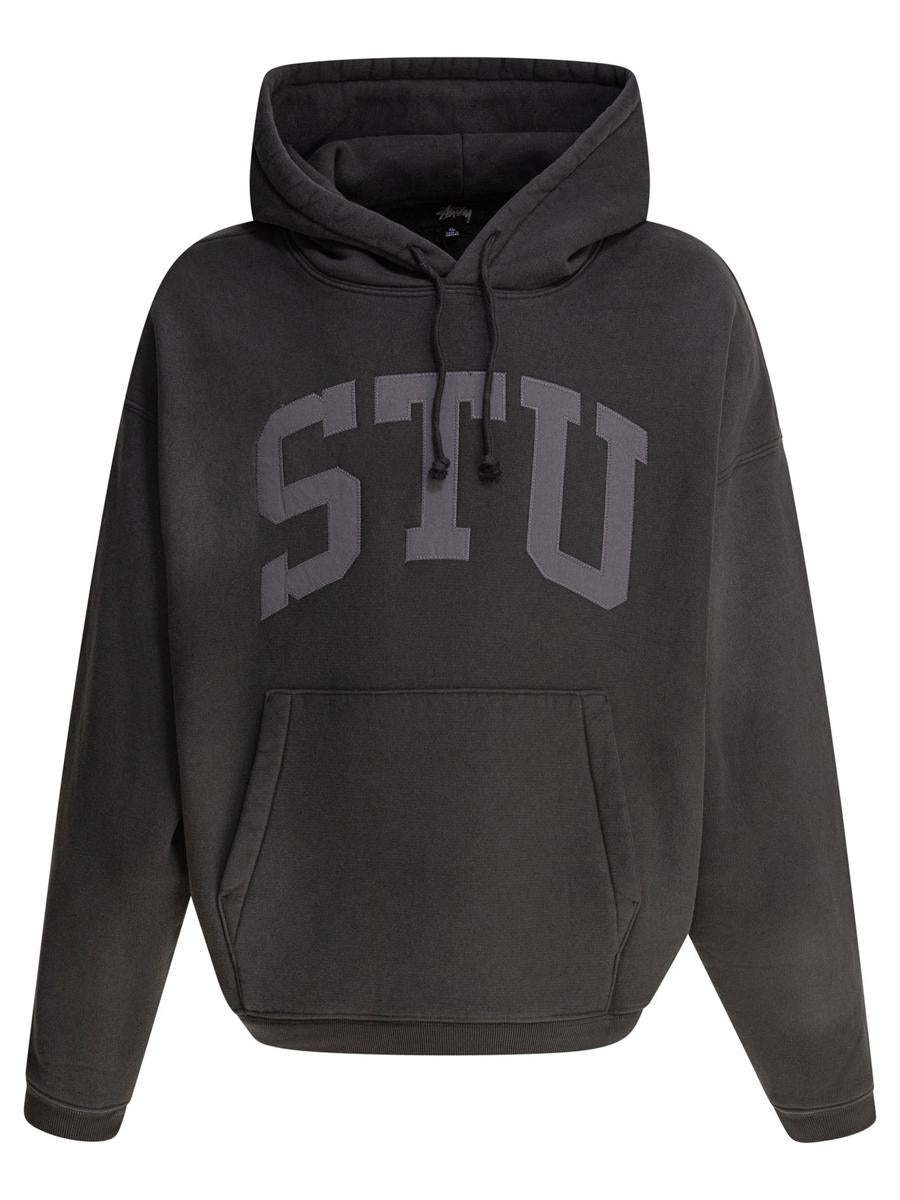 Stüssy Stu贴布绣连帽衫