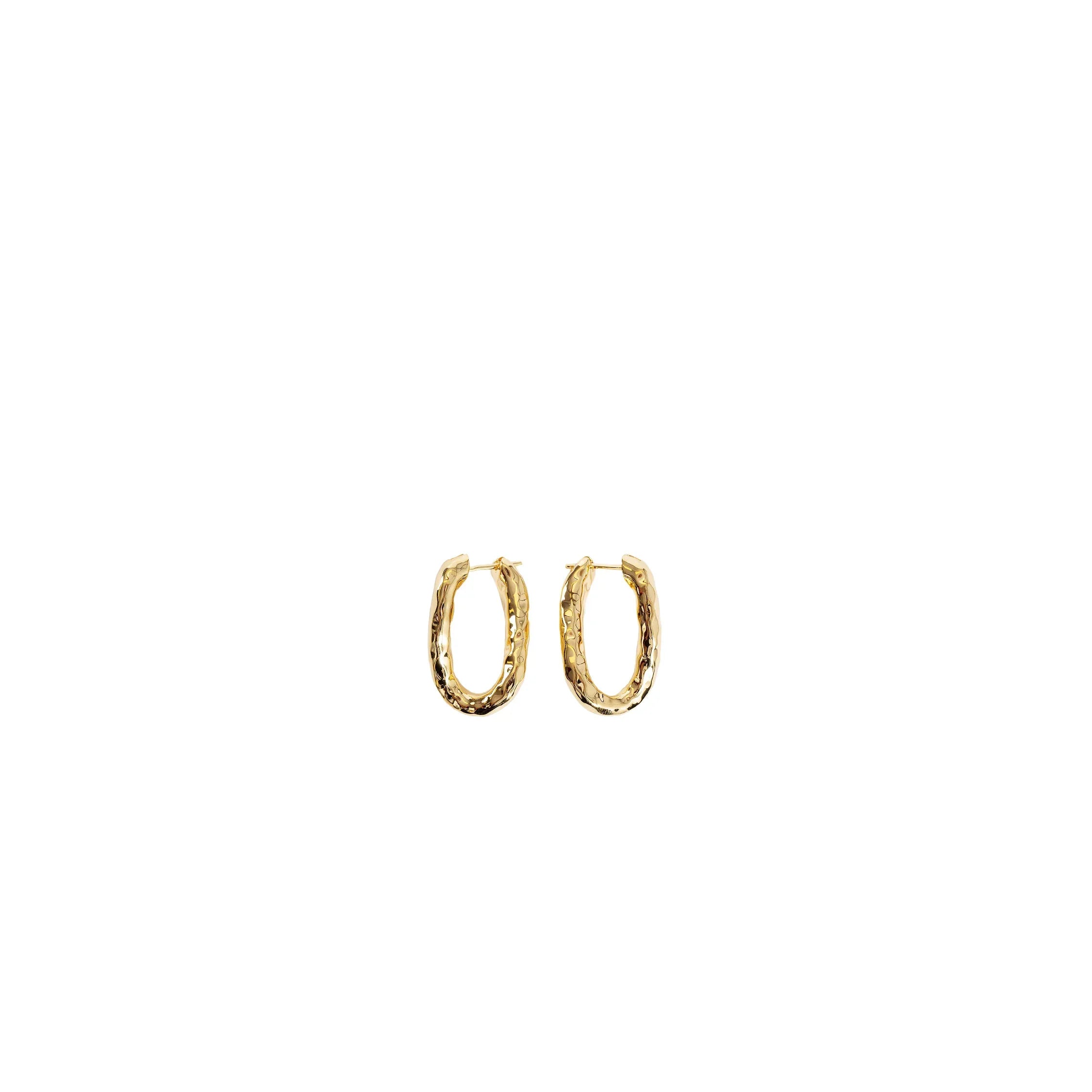 Medium hoops earrings
