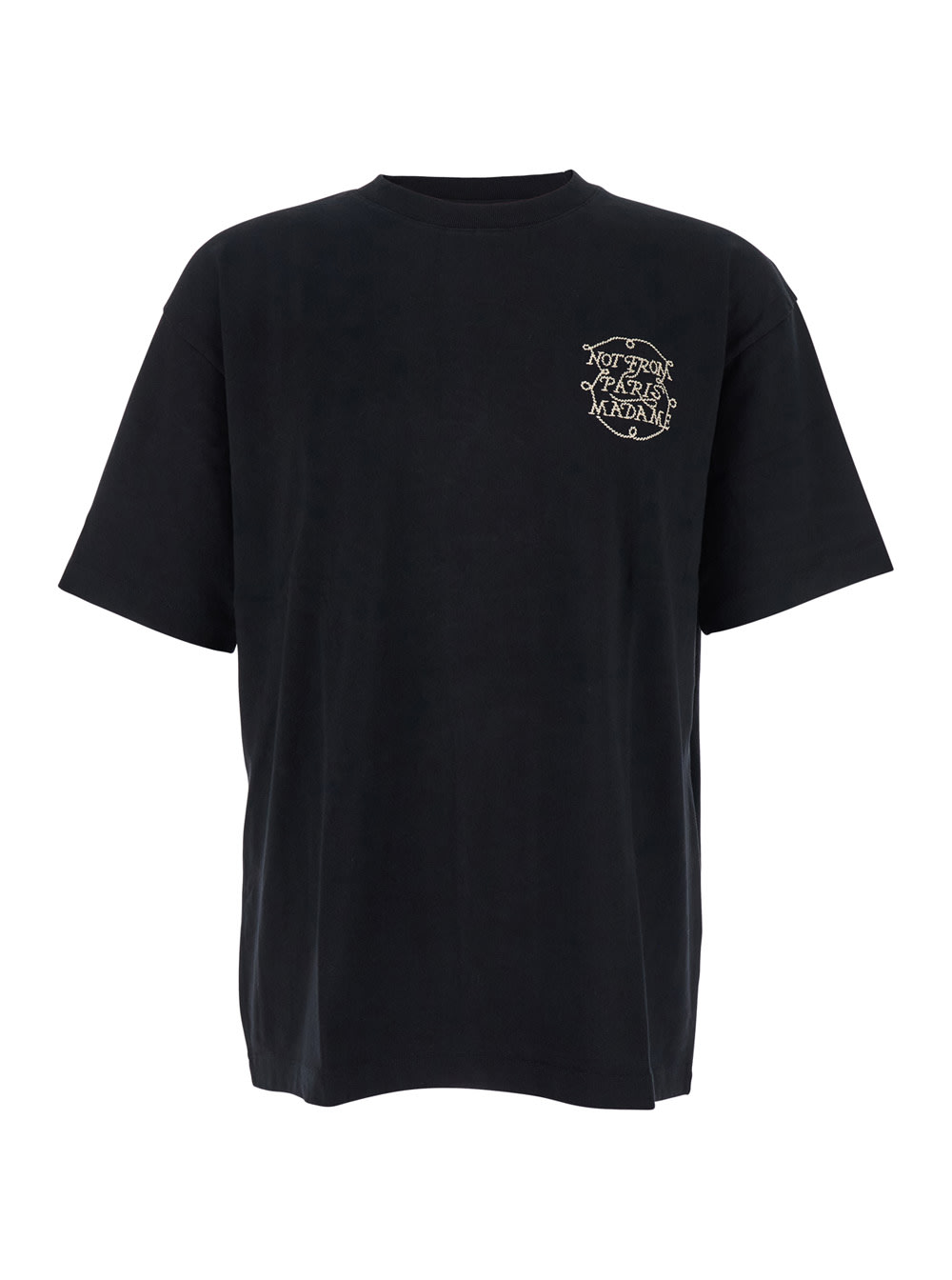 Drôle de Monsieur Le T-shirt Slogan Tresses