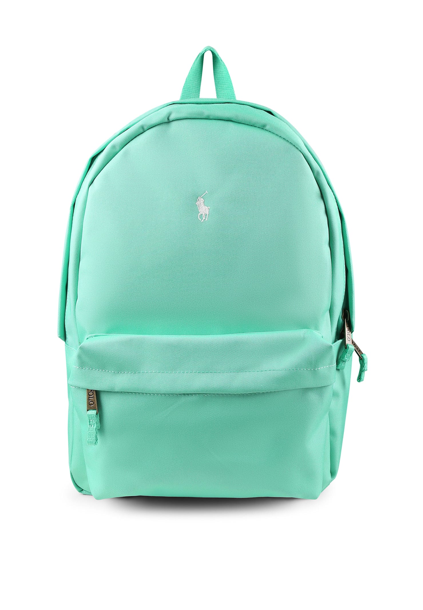 Ralph Lauren Green Backpack For Kids With Horse