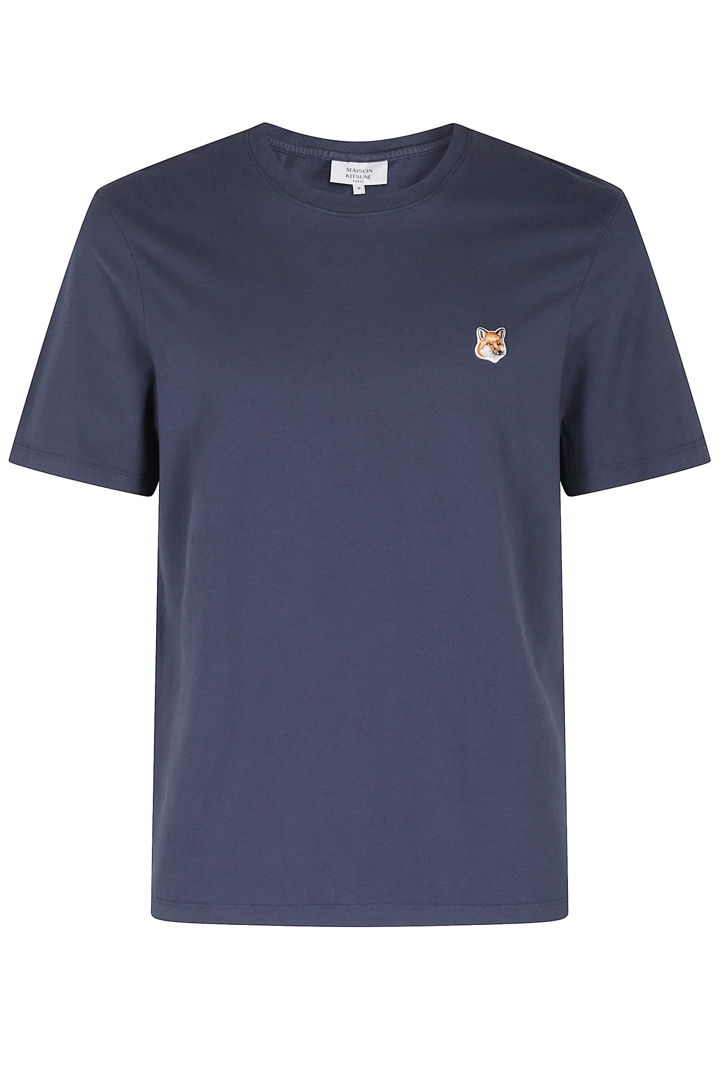 Maison Kitsuné Fox Head Patch Regular Tee Shirt