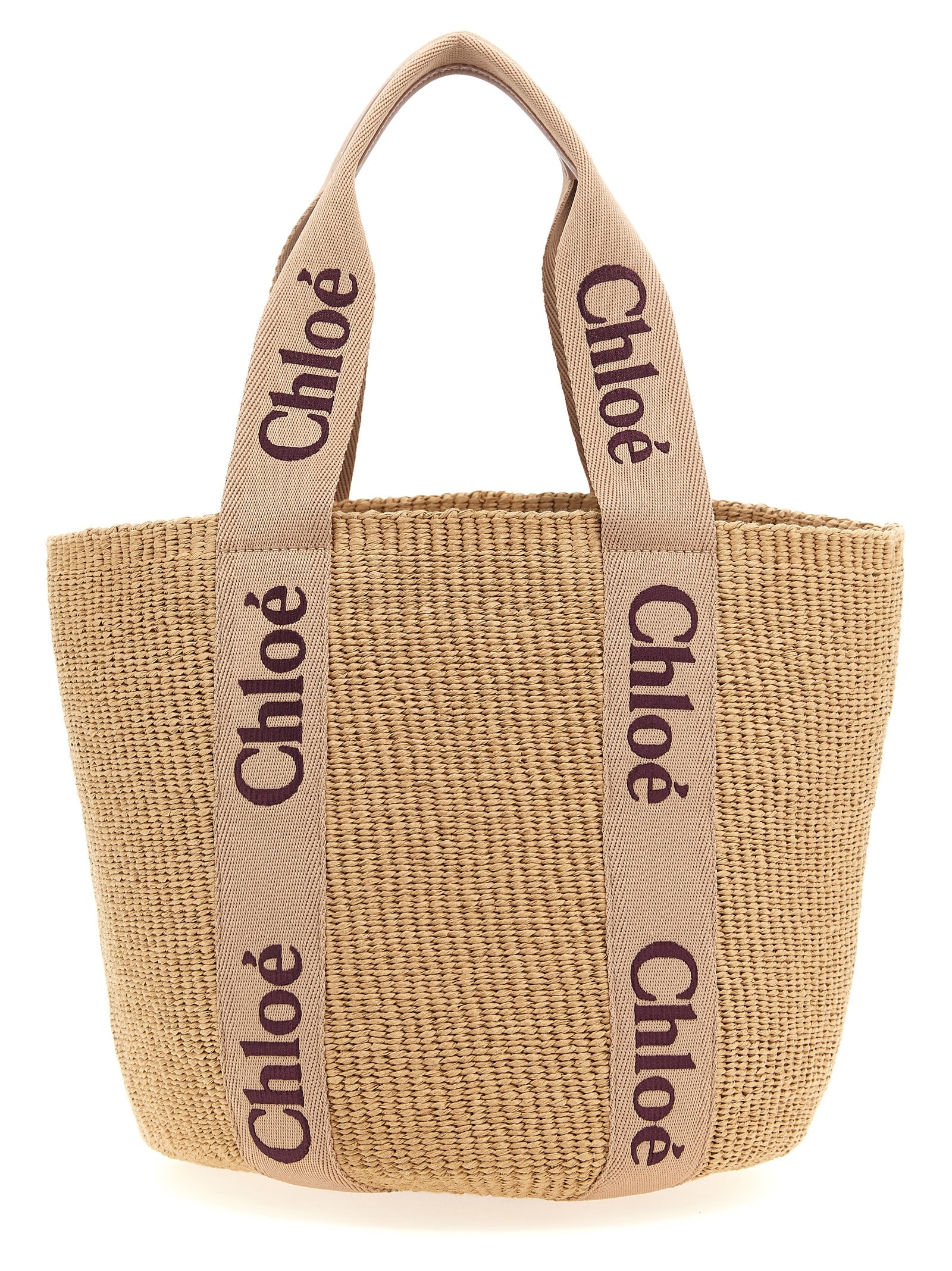 Chloé woody Large Shopping Bag