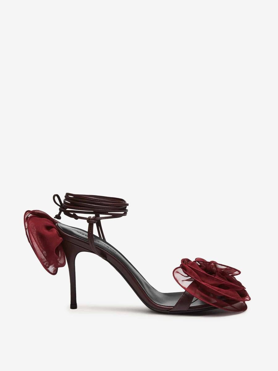 Magda Butrym Double Flower Sandals