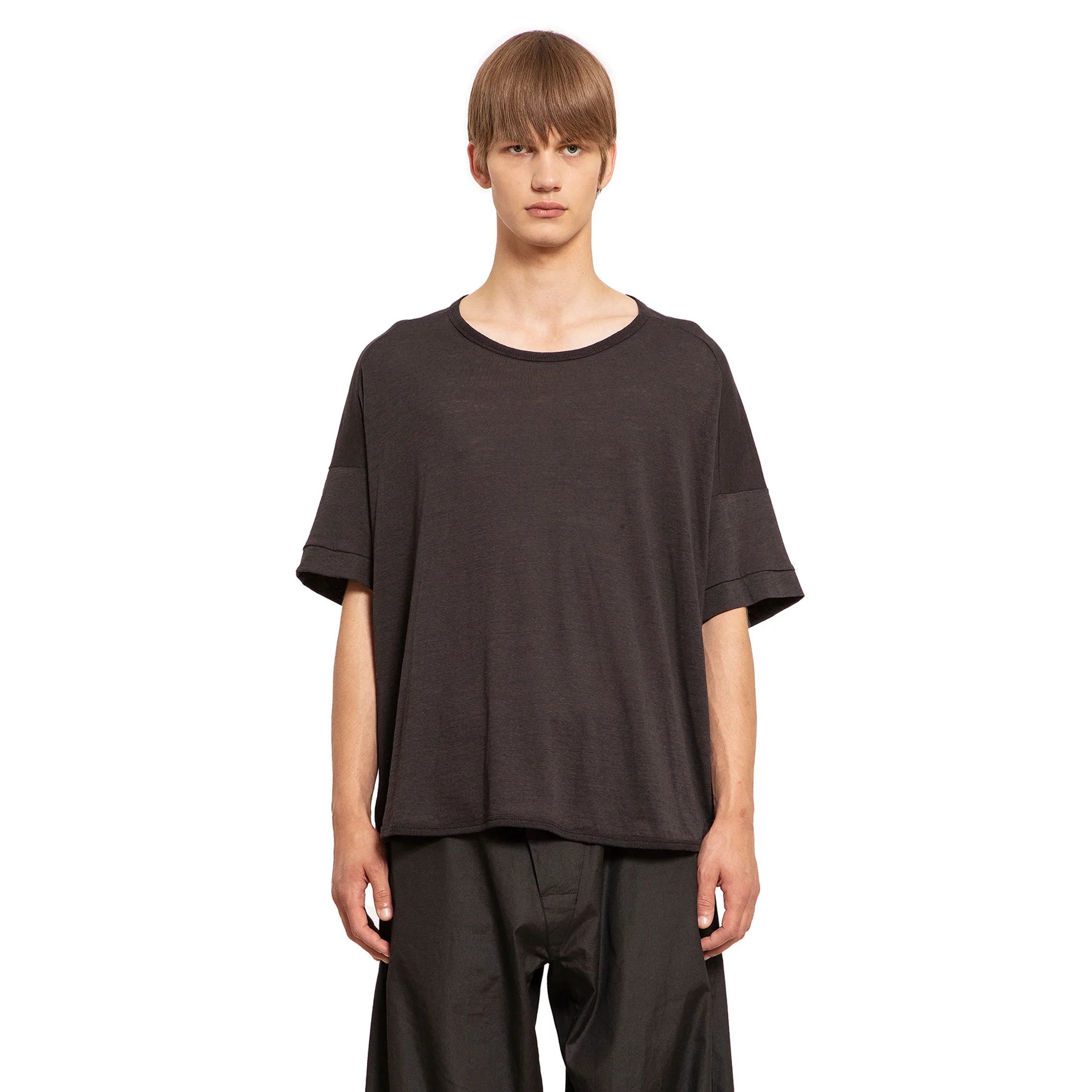 T-shirt a maniche corte con girocollo