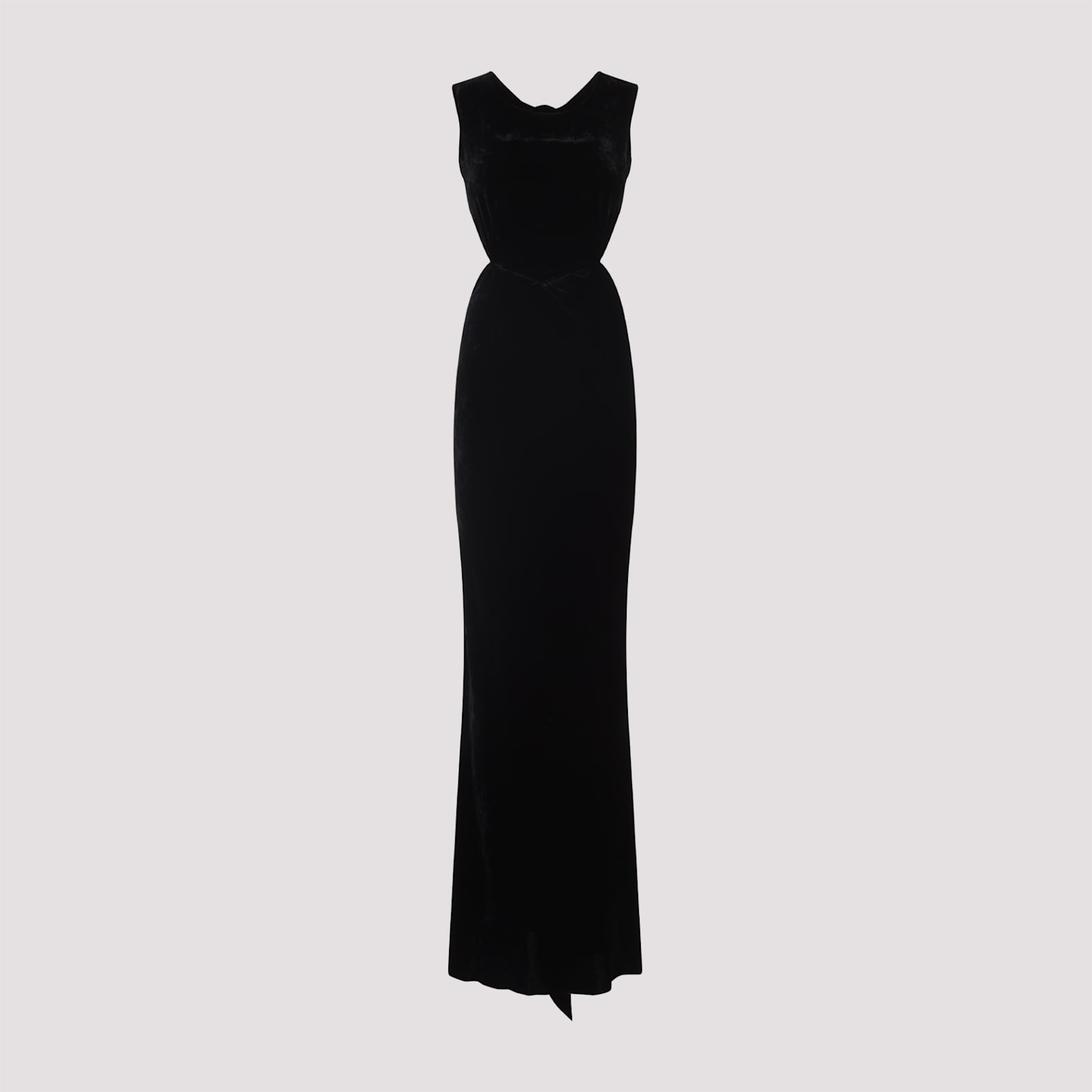 Rick Owens Open Back Gown Long Dress