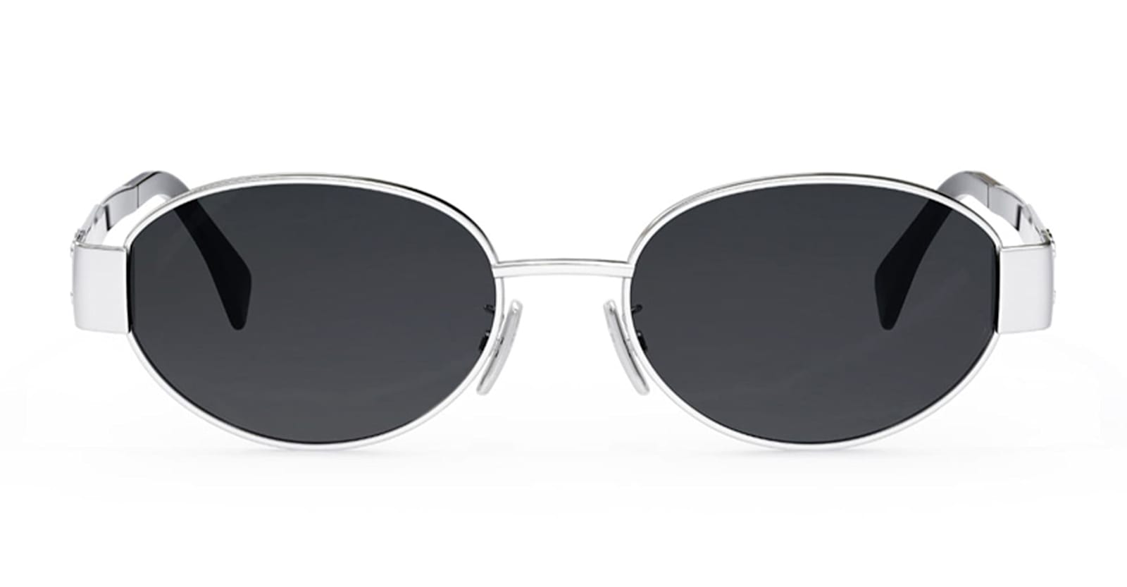 Celine Metal Triomphe Cl40235u - Silver Sunglasses