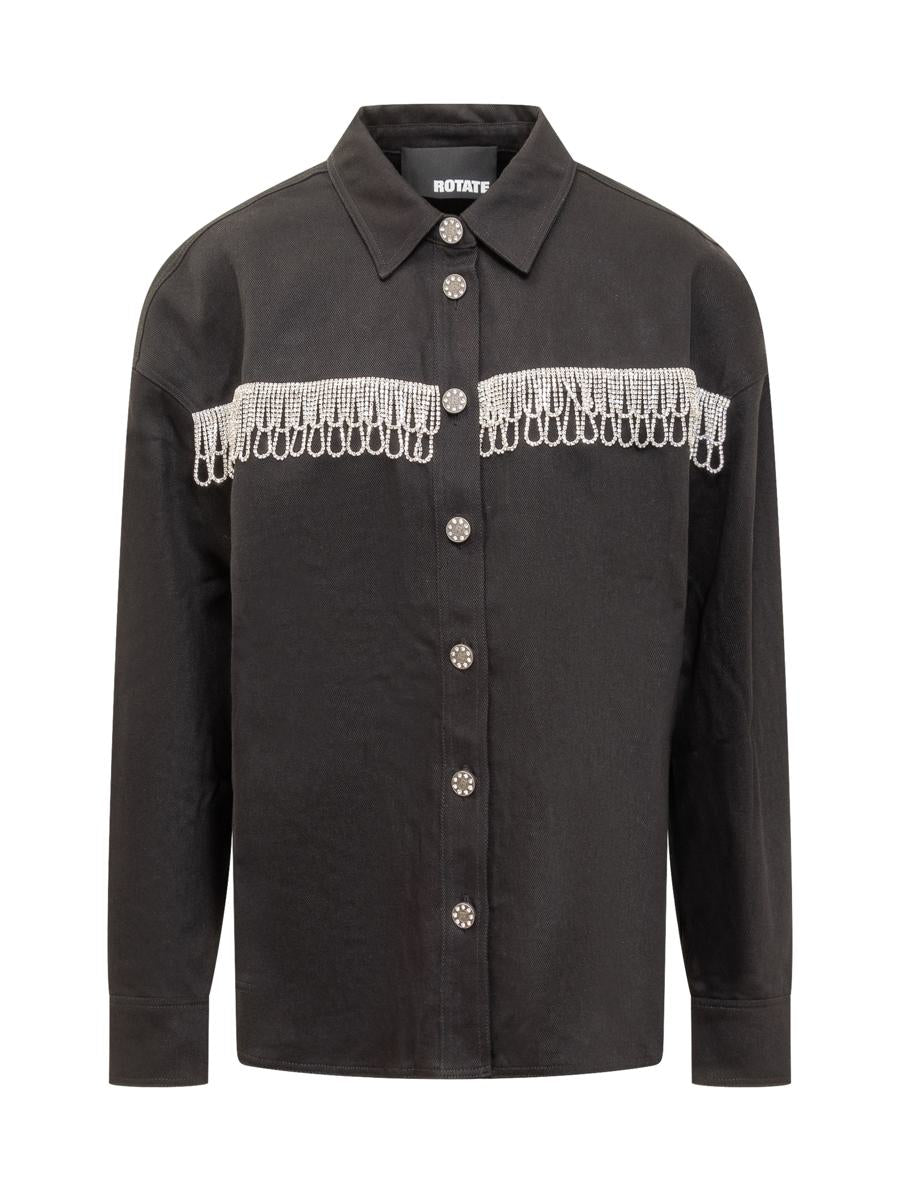 Rotate Birger Christensen 带水钻牛仔夹克
