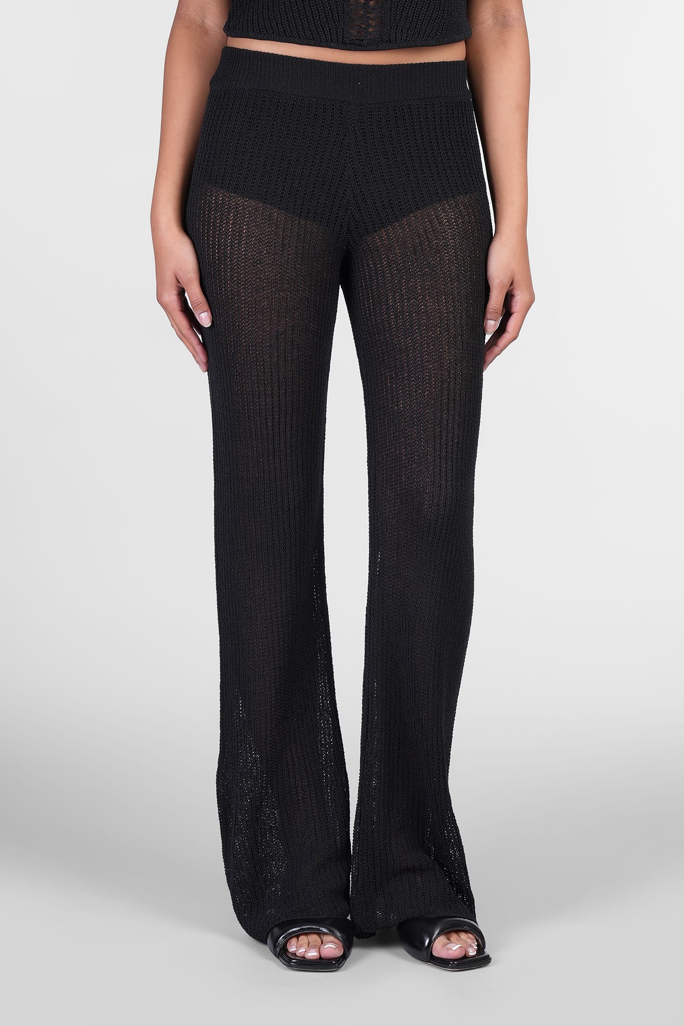 IRO Paula Pants In Black Cotton