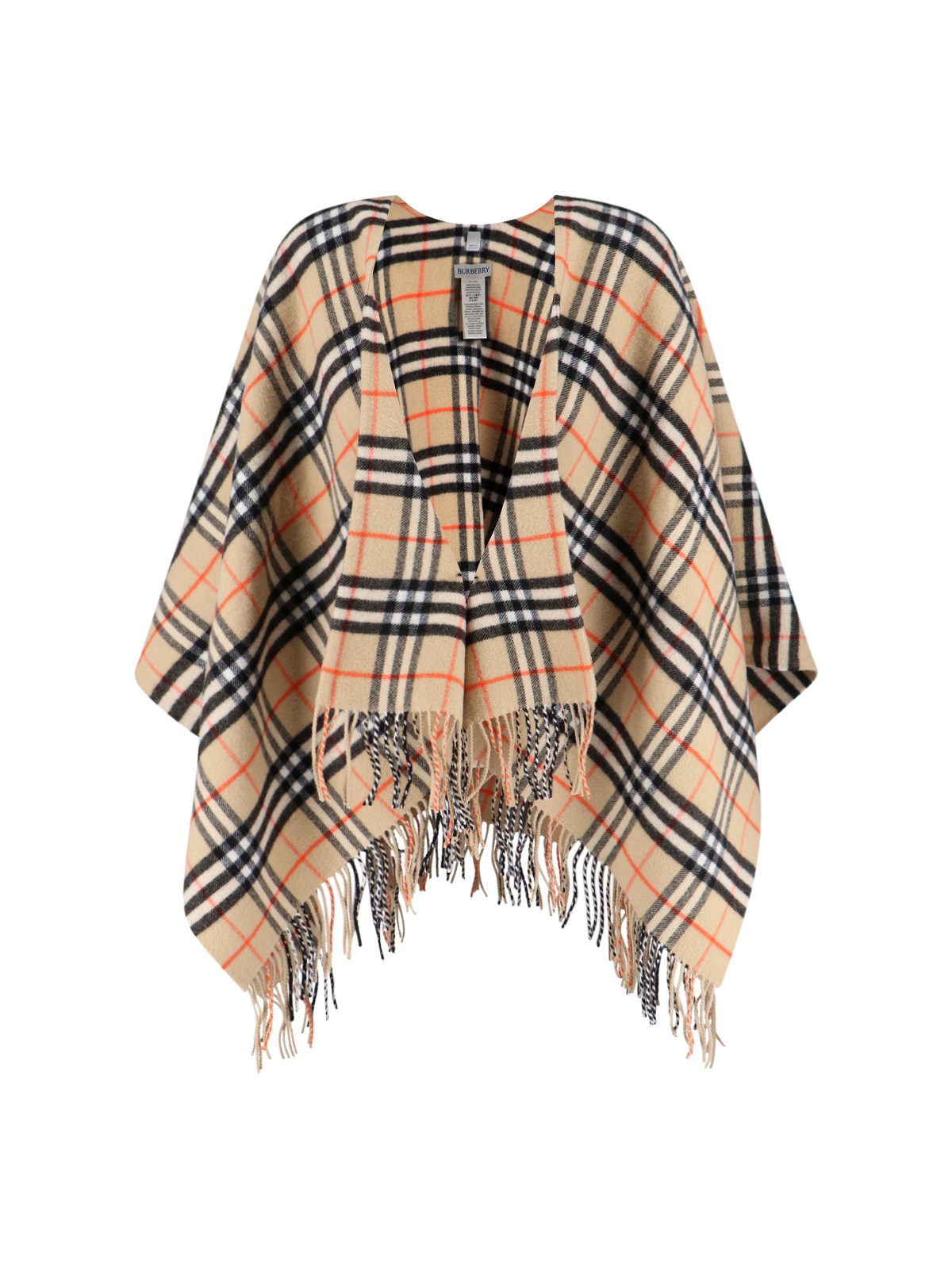 Burberry Wool And Cashmere Cape