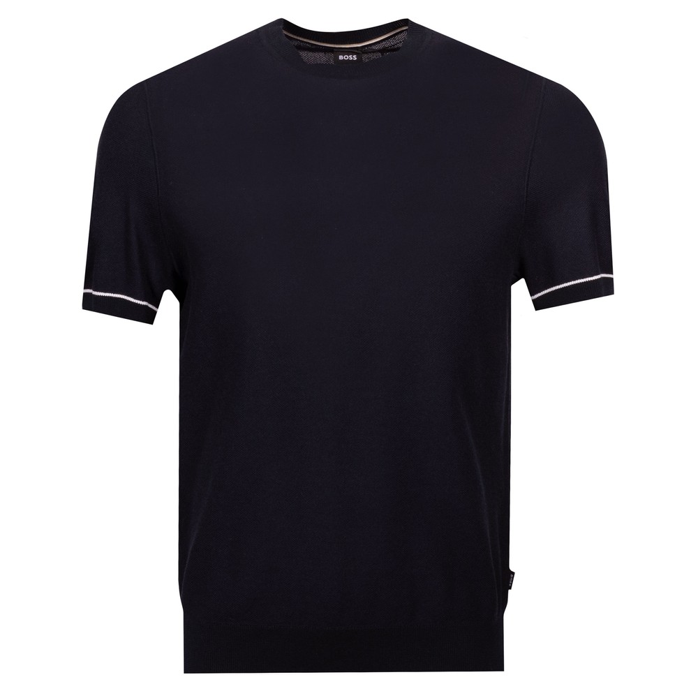 Formal H Jianfranco Textured Crew T Shirt