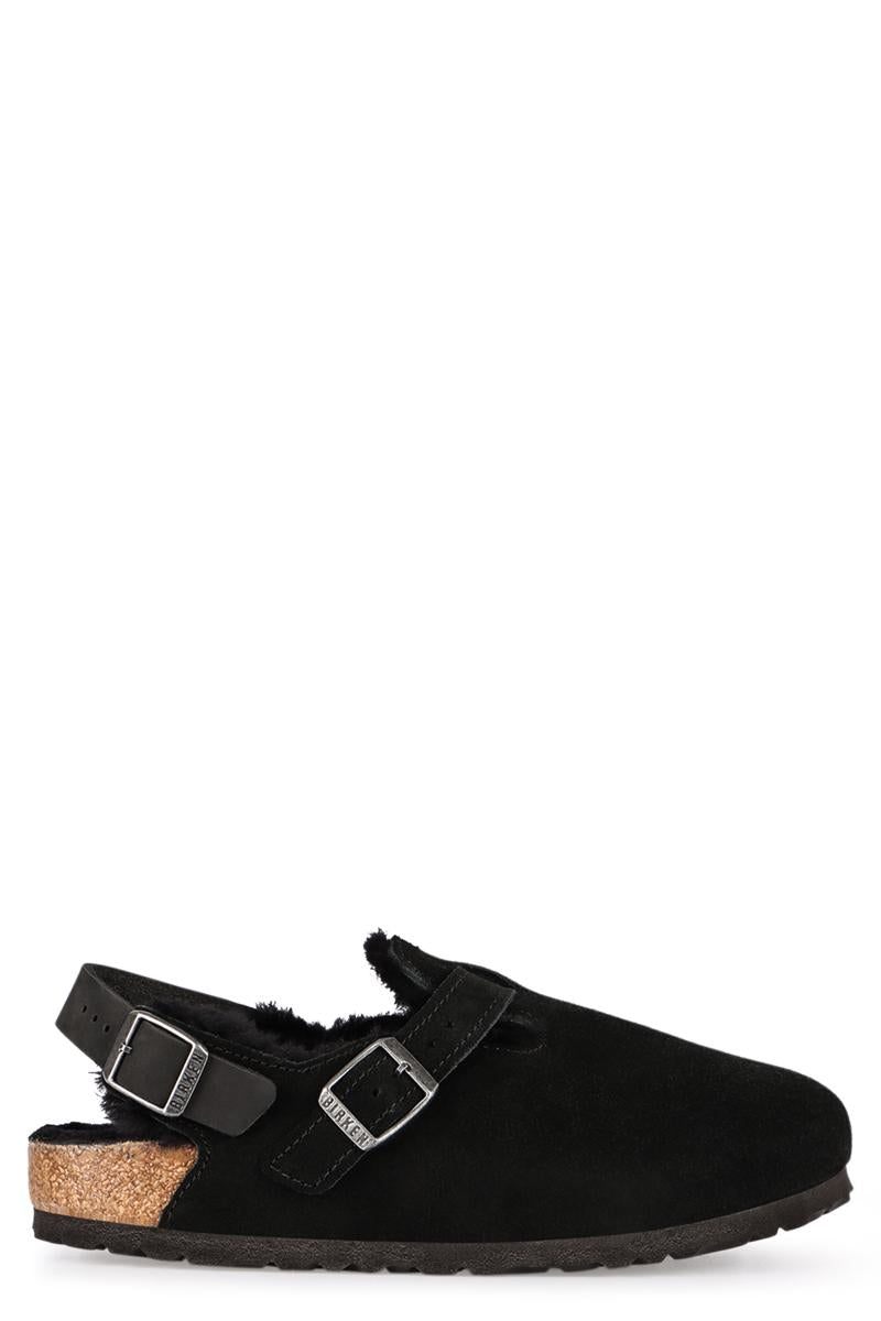 Birkenstock Tokio 皮毛拖鞋