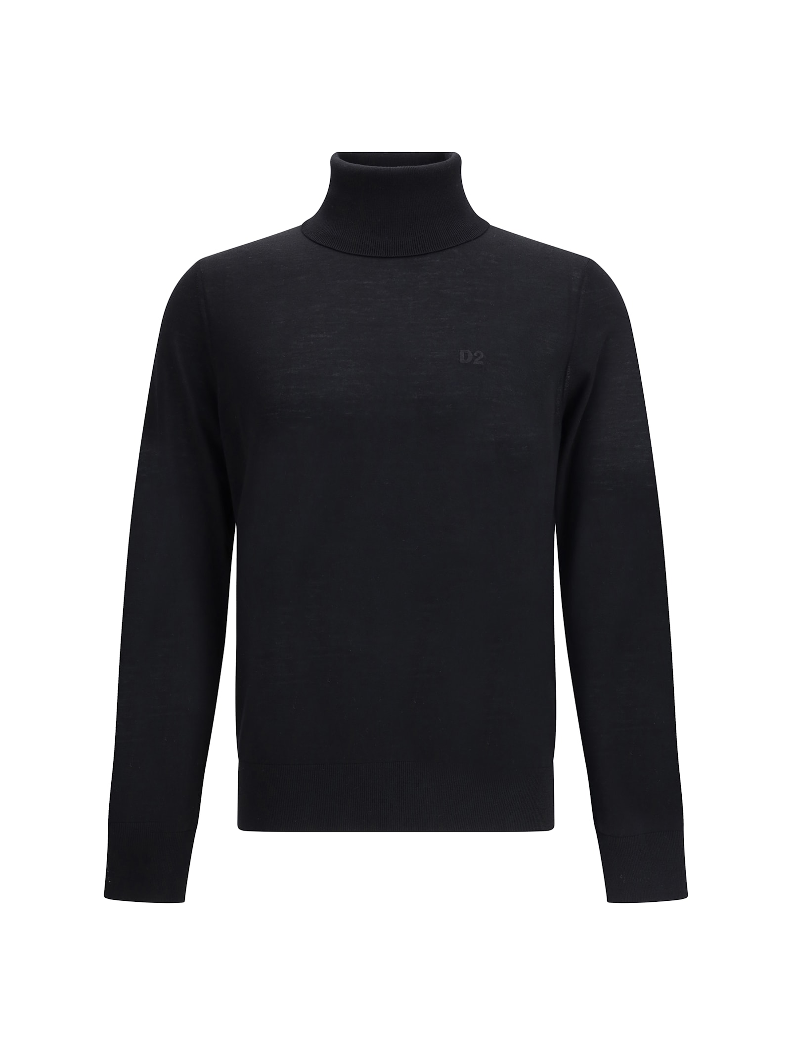 Dsquared2 Virgin Wool Turtleneck Sweater