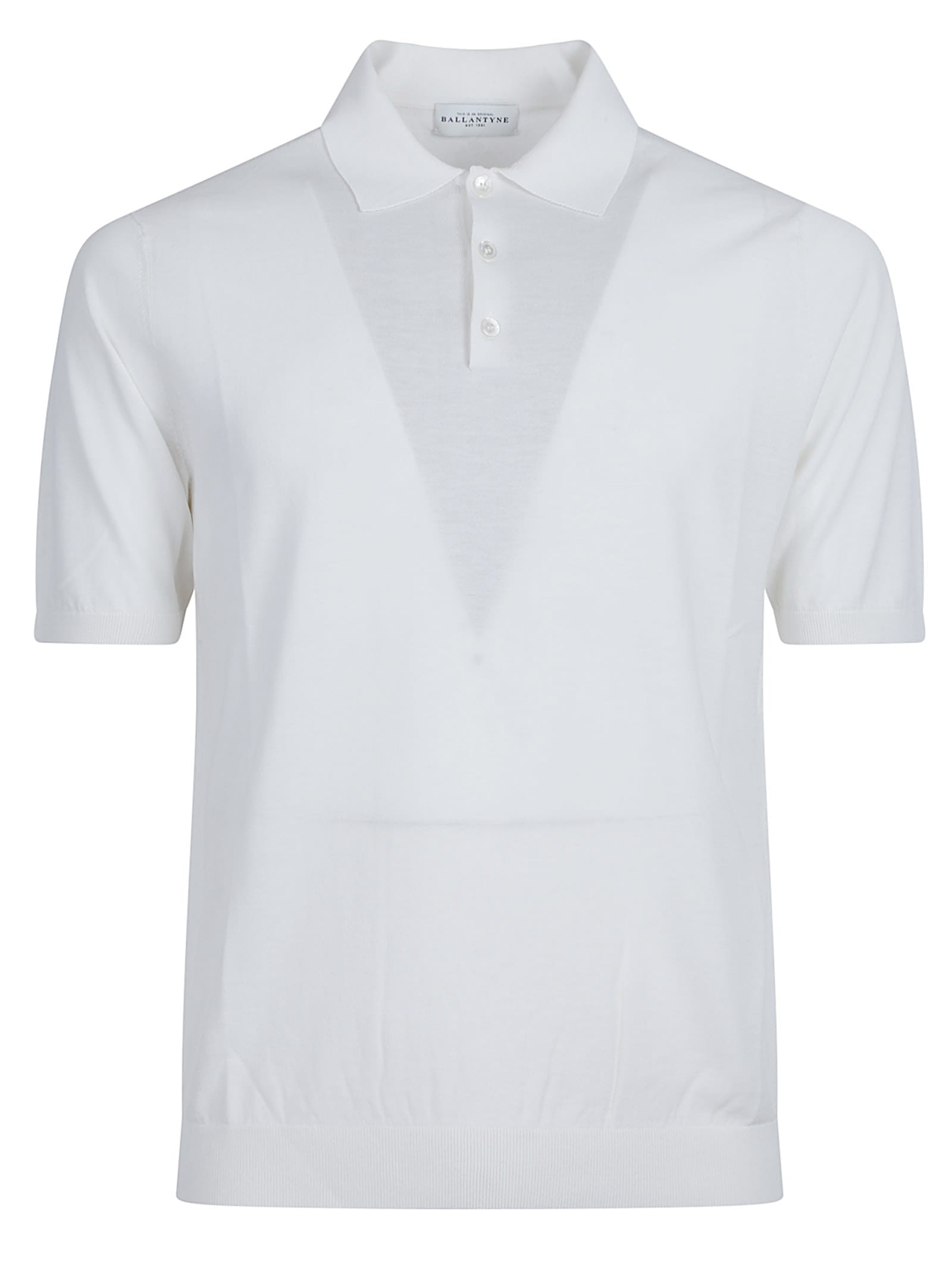 Ballantyne Plain Short Sleeve Polo Shirt