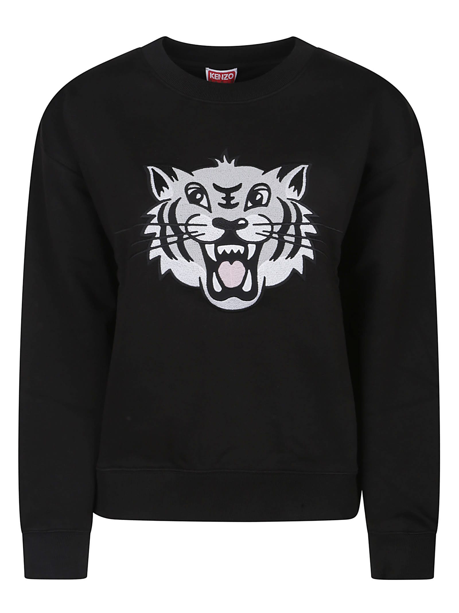 Kenzo Happy Tiger Emboridered Classic Sweatshirt