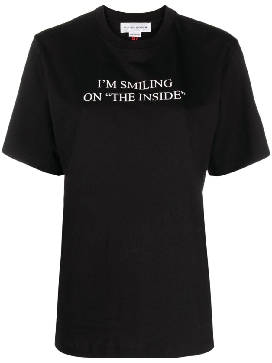 Victoria Beckham I'M Smiling On The Inside T-Shirt