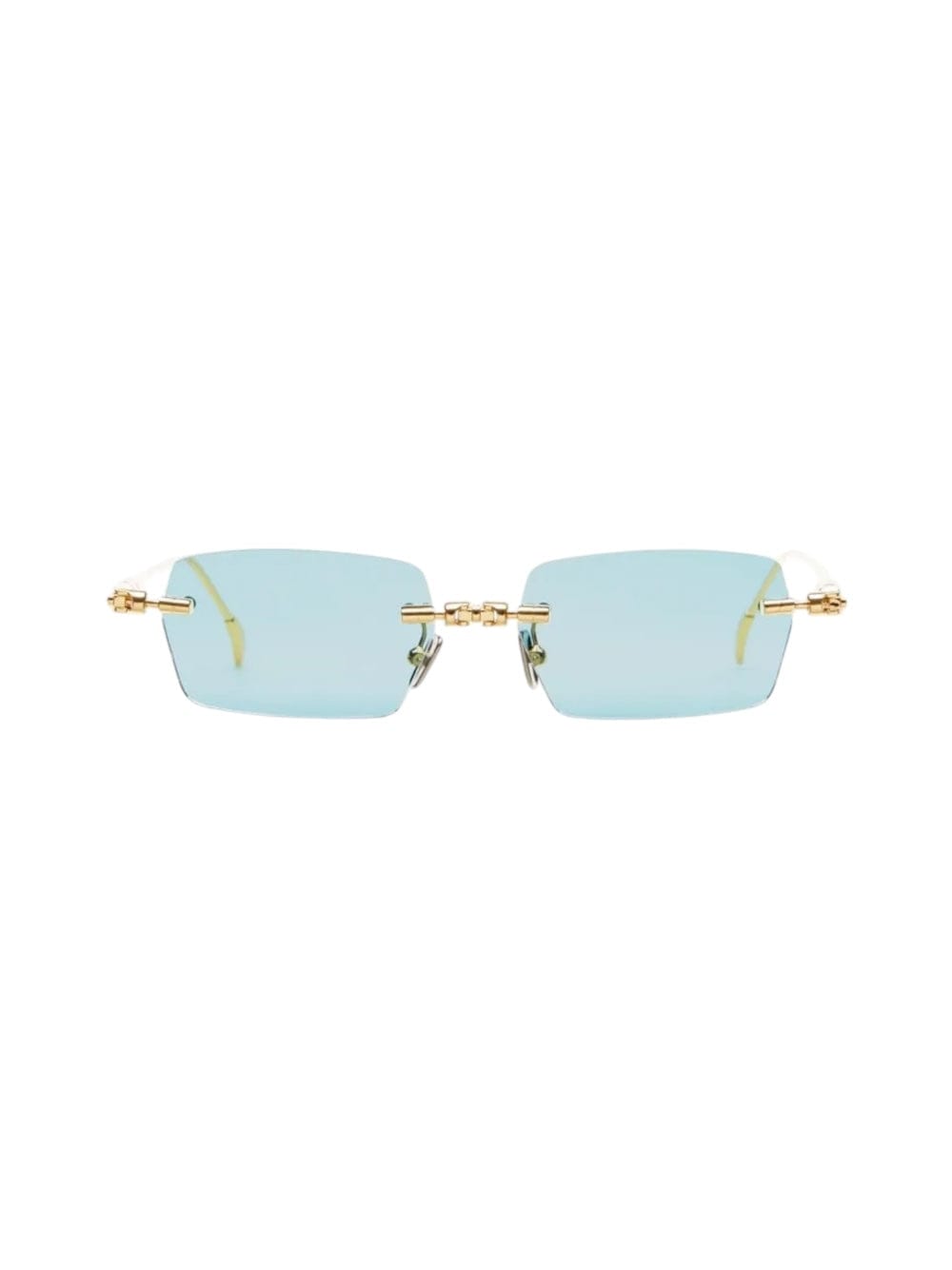 Kuboraum Maske H61 - Gold Sunglasses