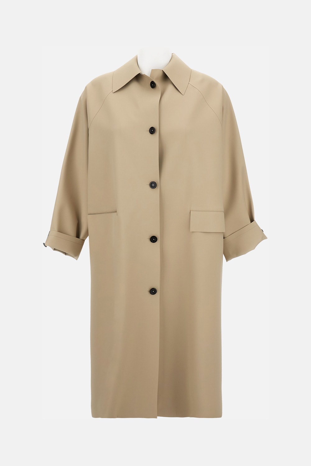 KASSL Editions Rubber Trench Coat