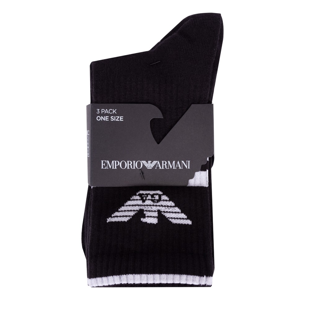 Knitted 3 Pack Socks