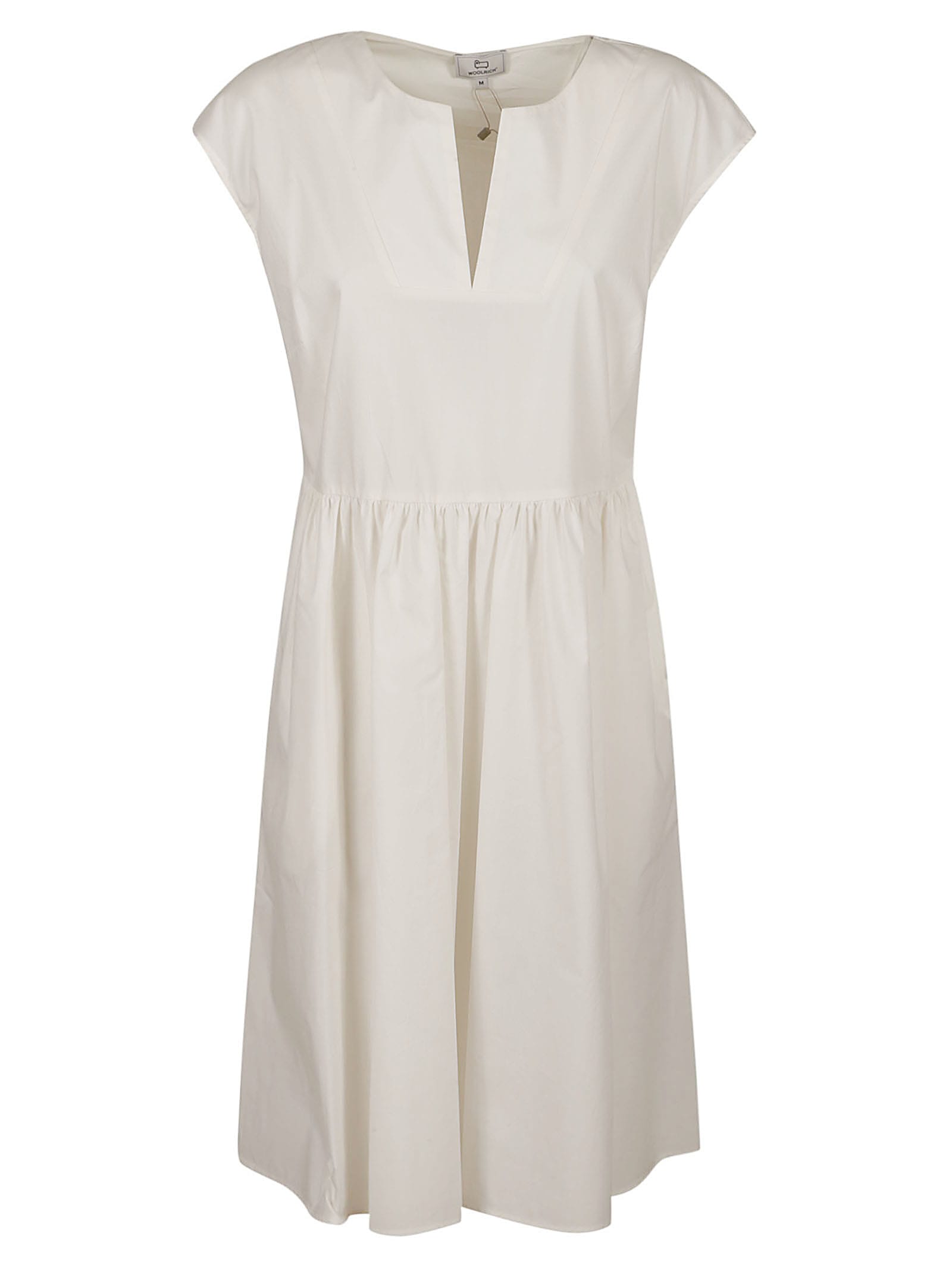 Woolrich Poplin Short Dress